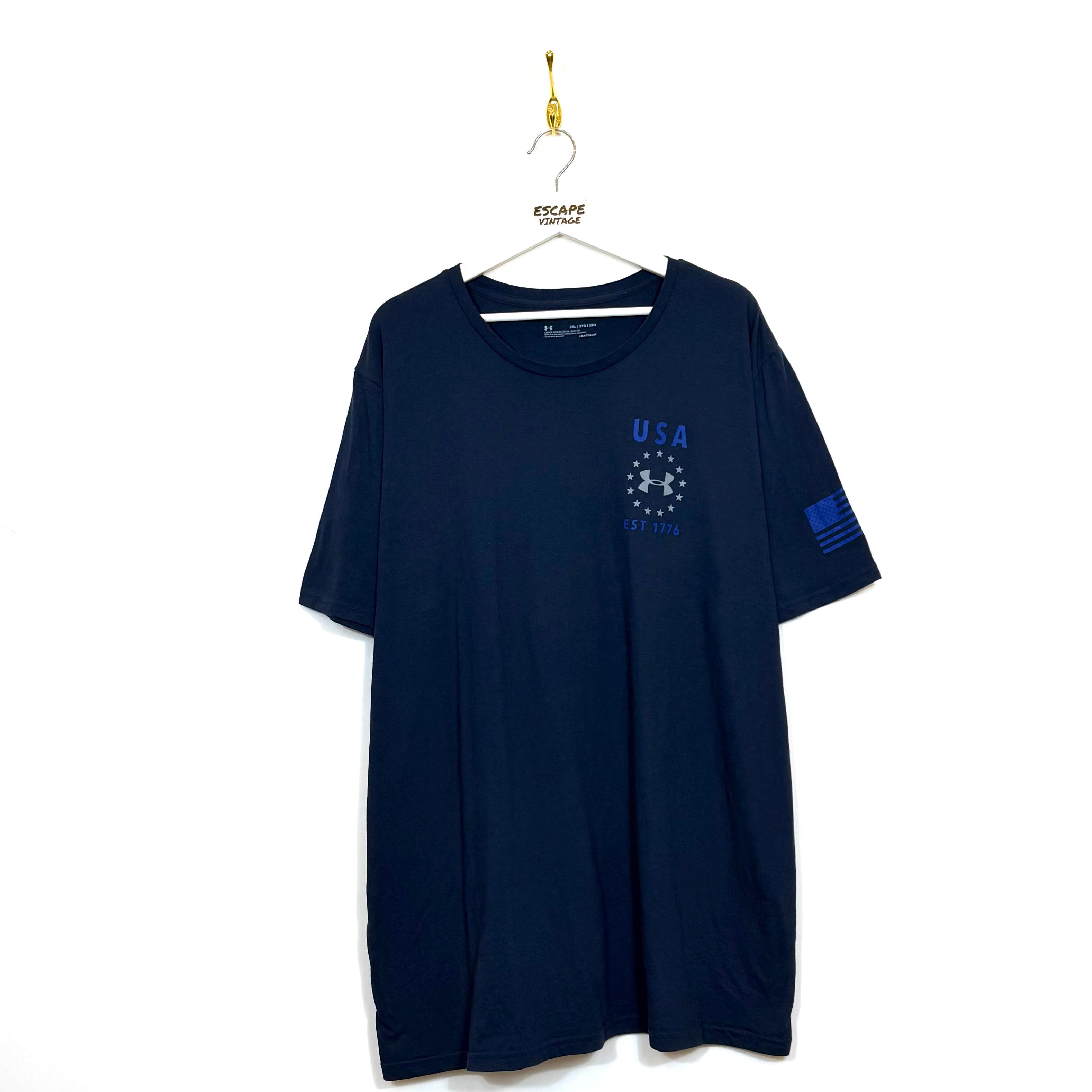 00s T-Shirt Under Armour USA Vintage [3XL]