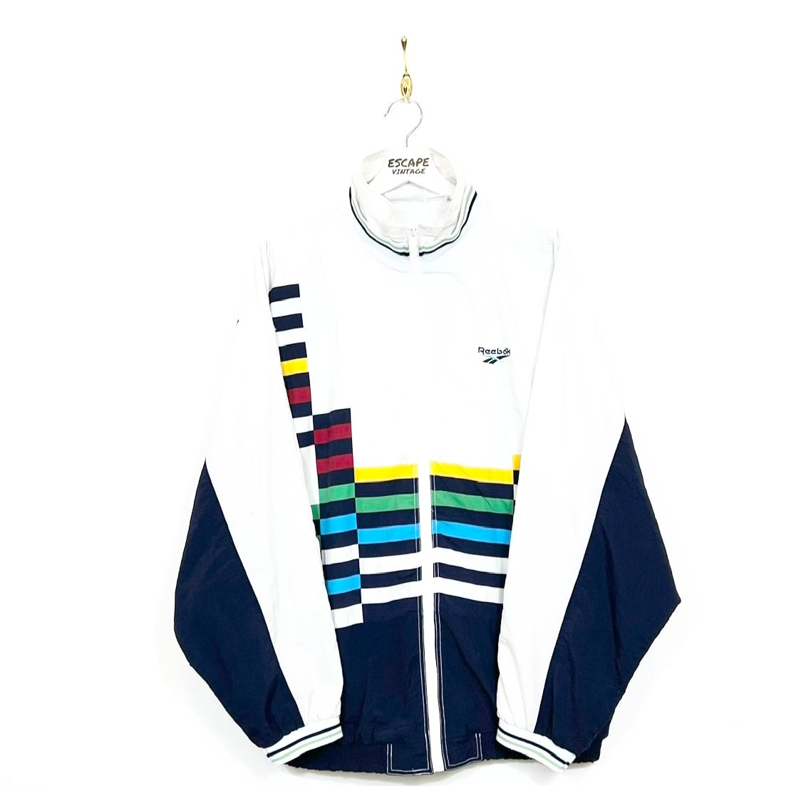 90s Giacca Reebok Antivento Vintage [XL]