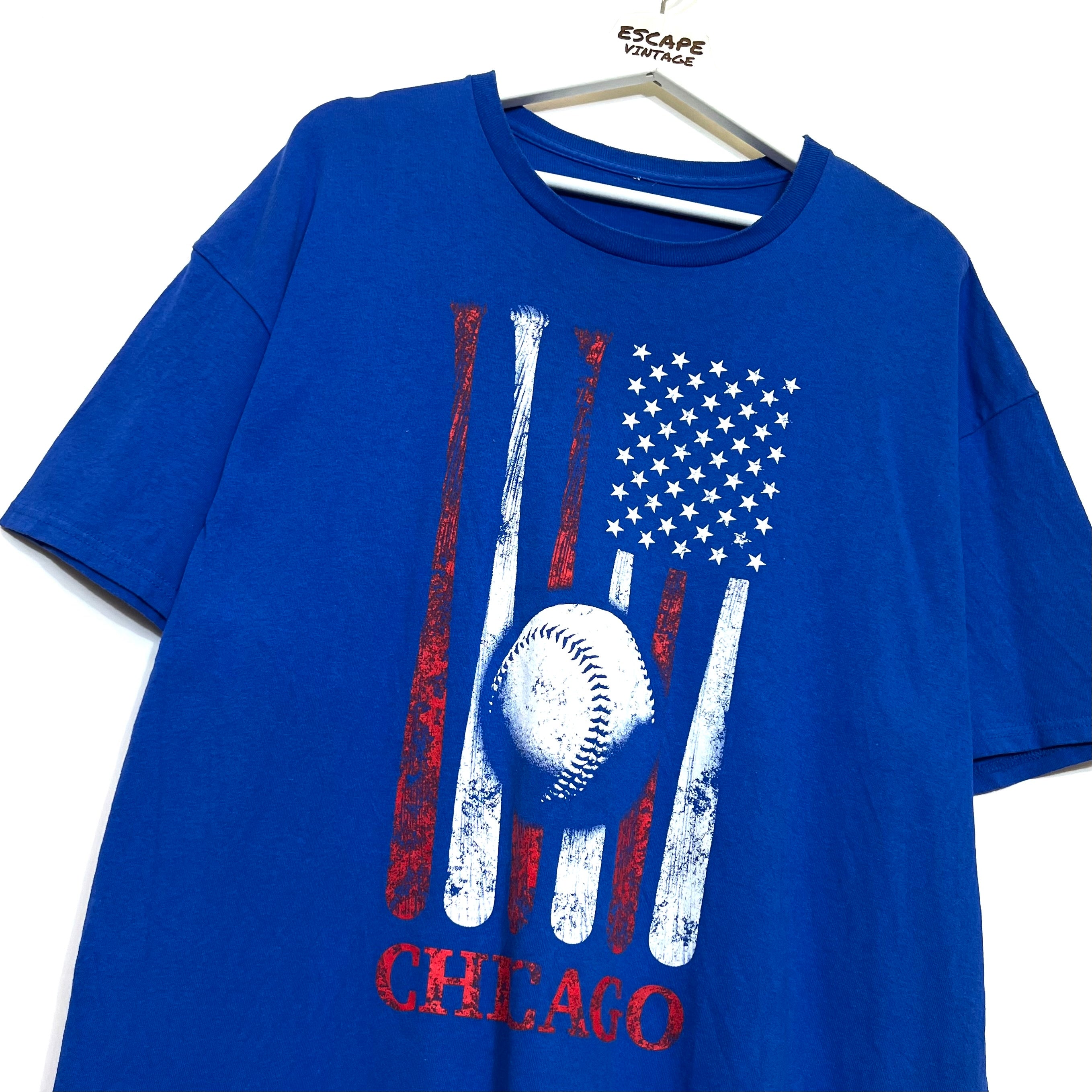 T-Shirt Grafica Baseball Vintage [XL]