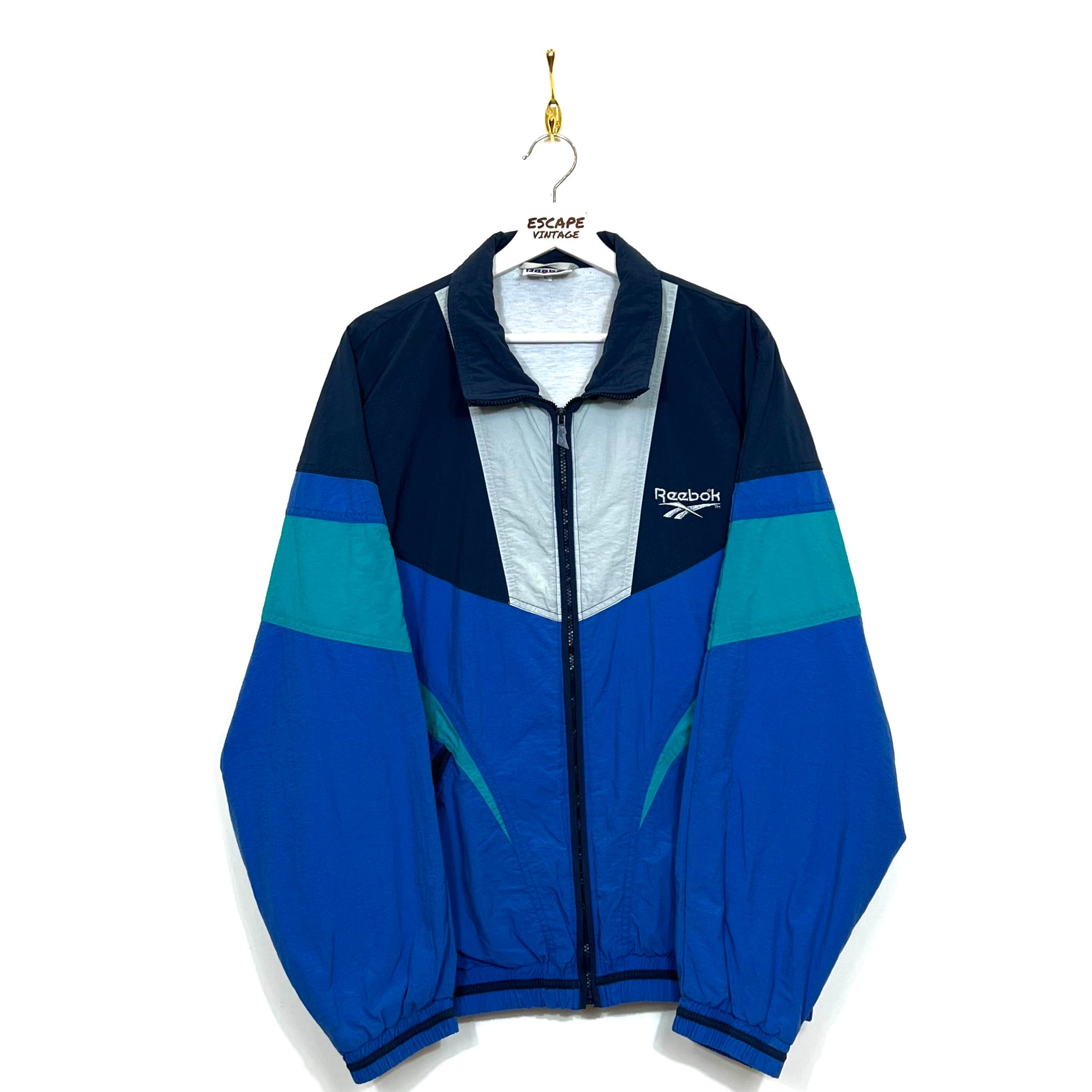 90s Giacca Reebok Antivento Vintage [XL]