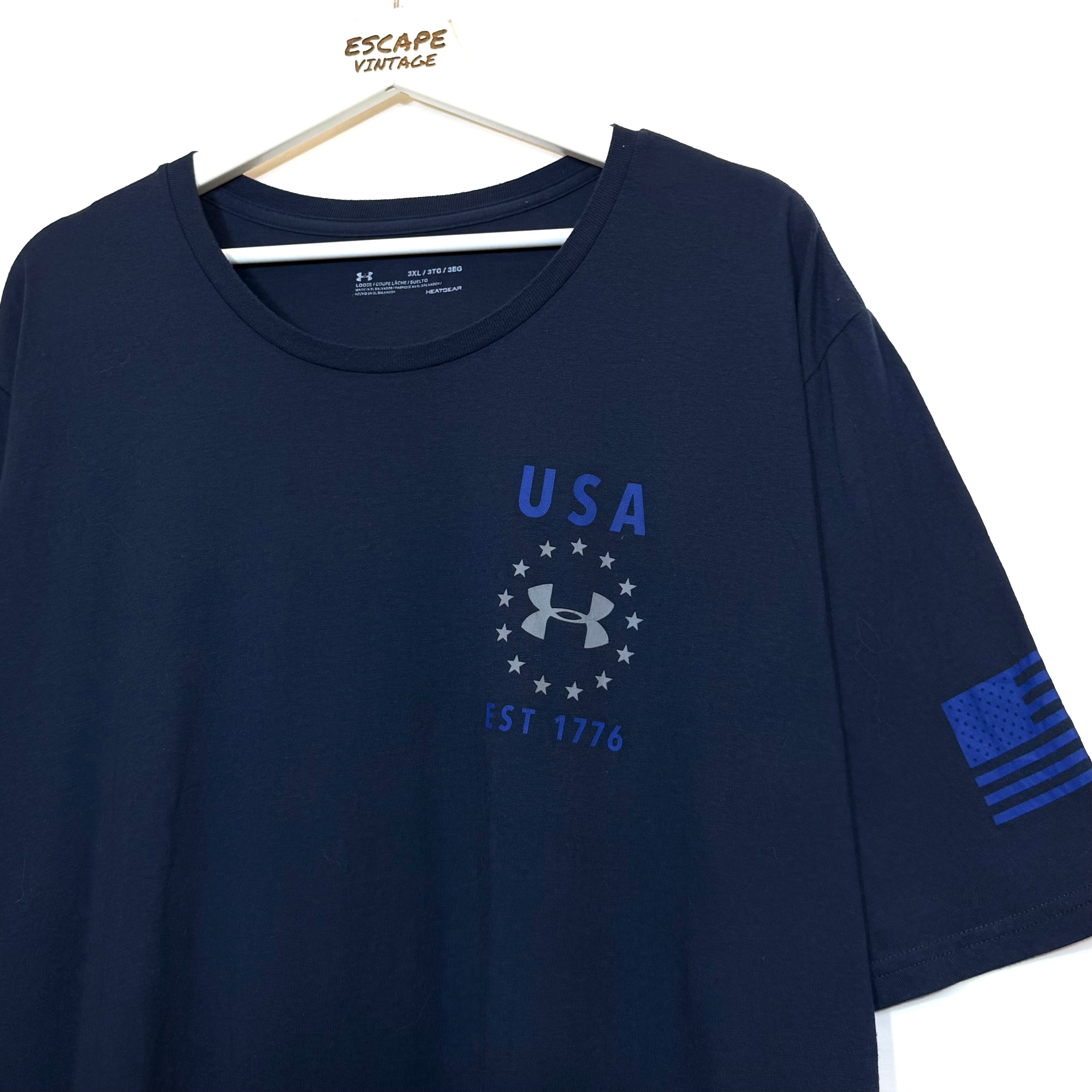 00s T-Shirt Under Armour USA Vintage [3XL]