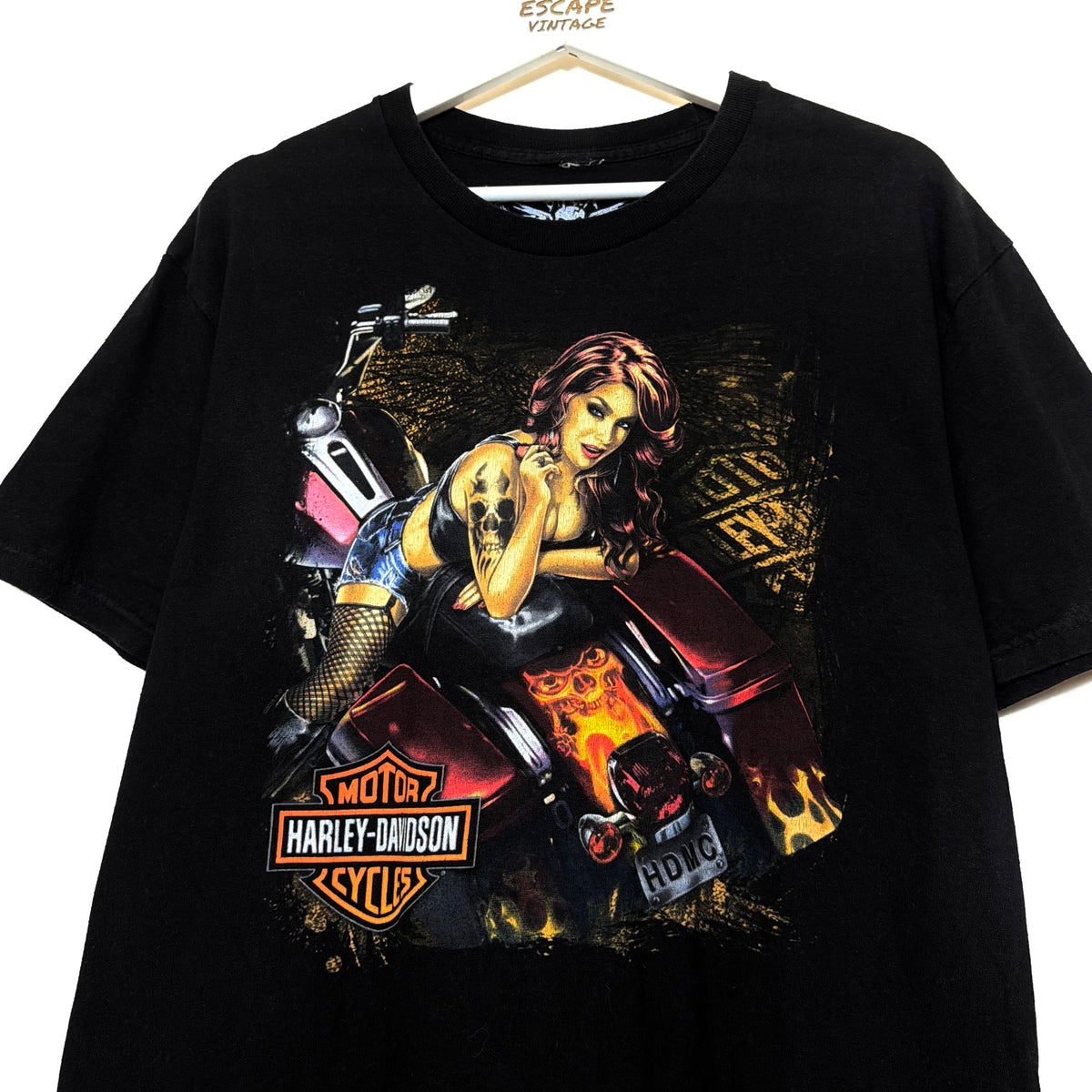 [RARA] 2011 T-Shirt Harley Davidson Vintage [L]