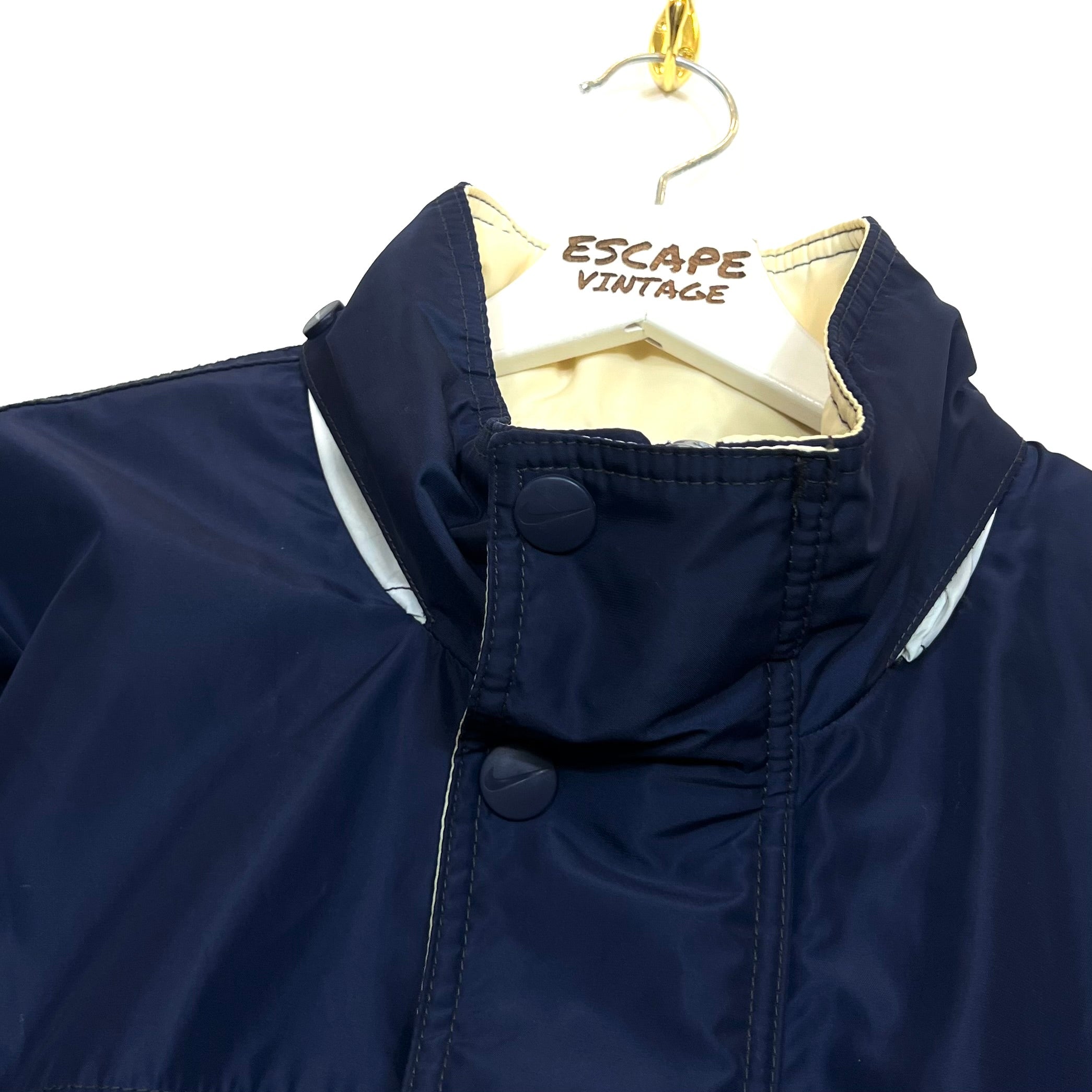 [RARO] 90s Giubbino Nike Spellout Vintage [XXL]