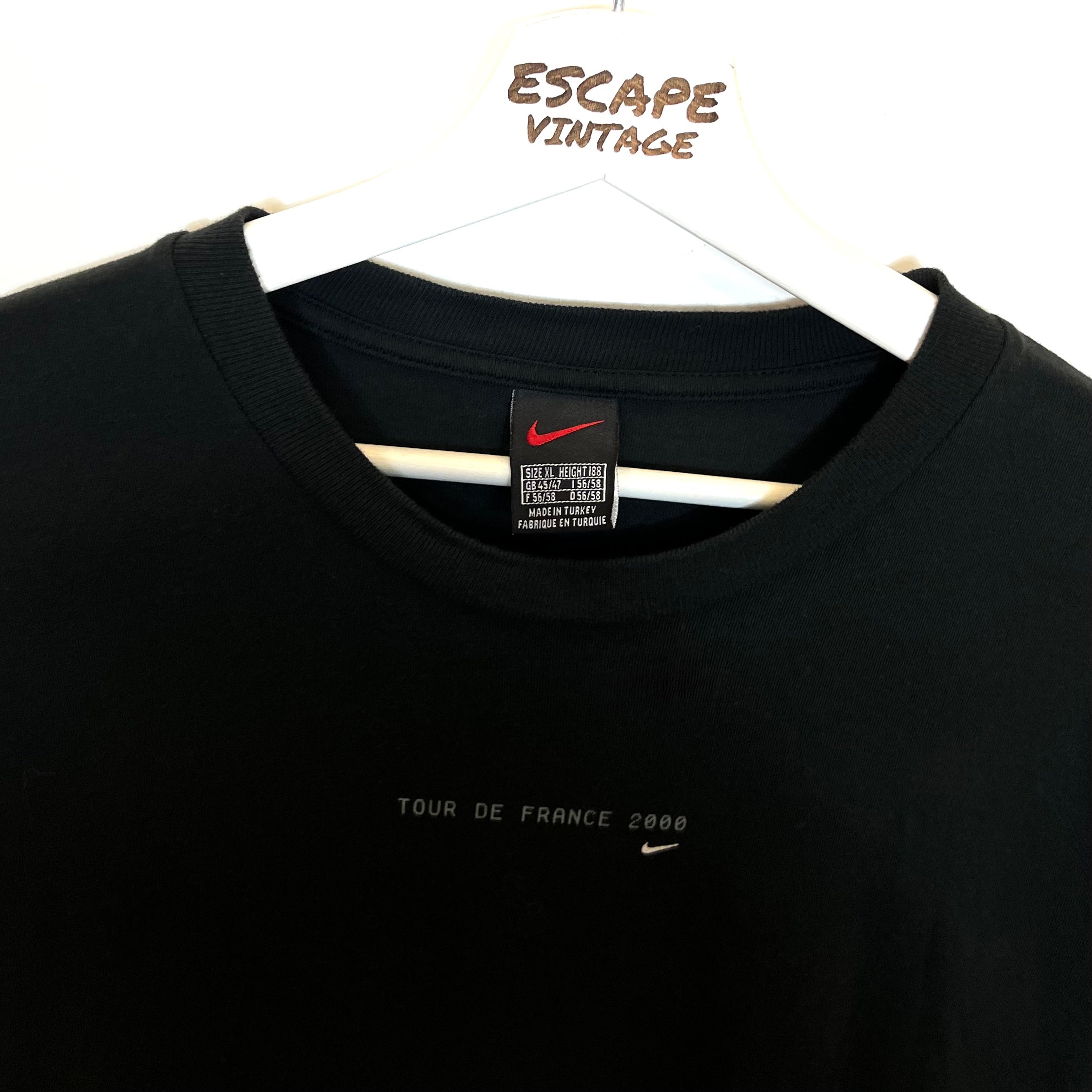 [RARA] 00s T-Shirt Nike Tour De France 2000s Vintage [XL]