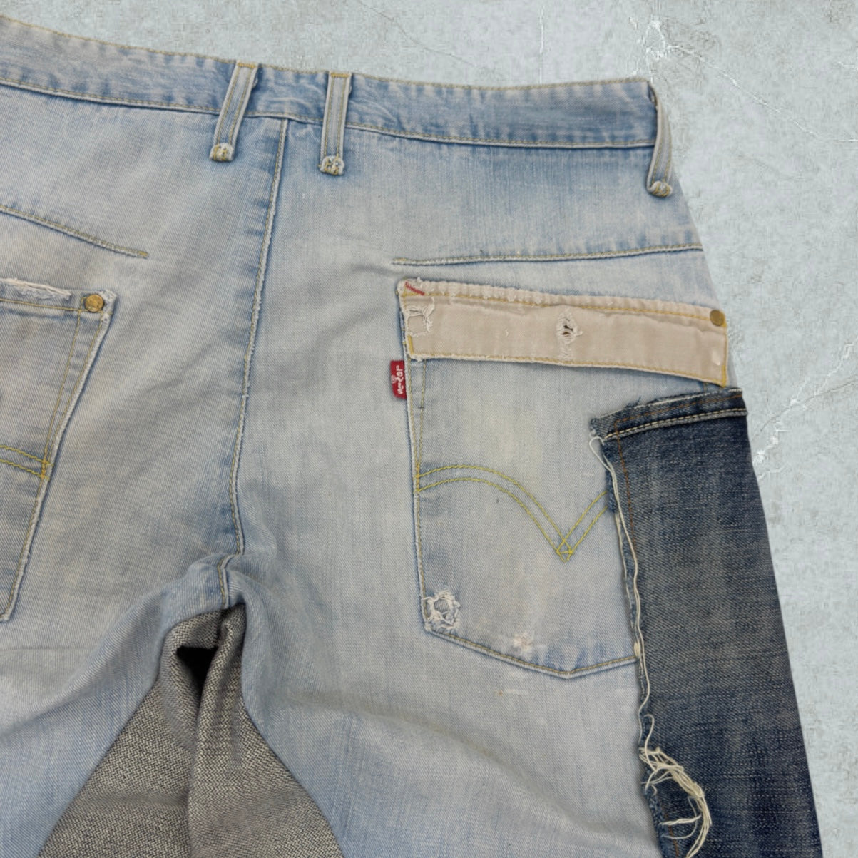 [LIMITED EDITION] Jeans Levis Patchwork Ultra Baggy Vintage [47 IT]
