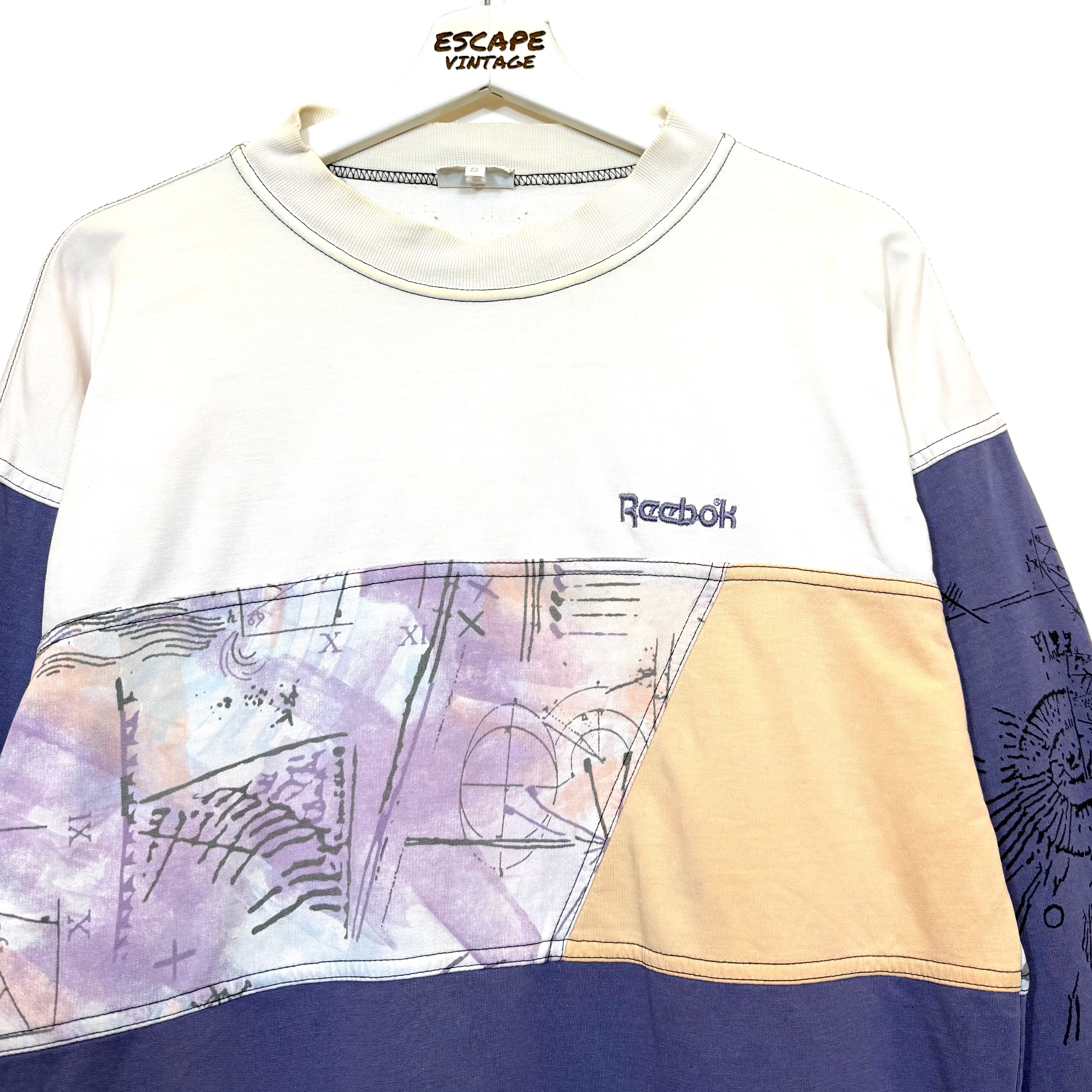 90s Felpa Reebok Vintage [S]