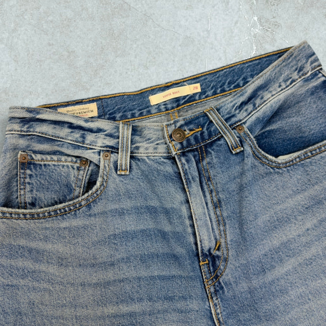 Jeans Levis Baggy Bootcut Vintage [42 IT]