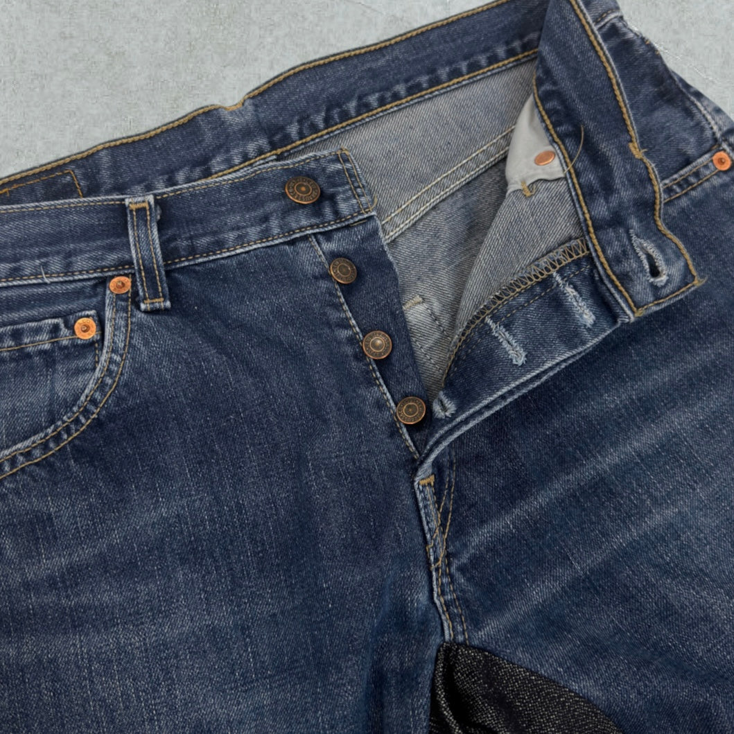 Jeans Levis Patchwork Super Baggy Vintage [44 IT]