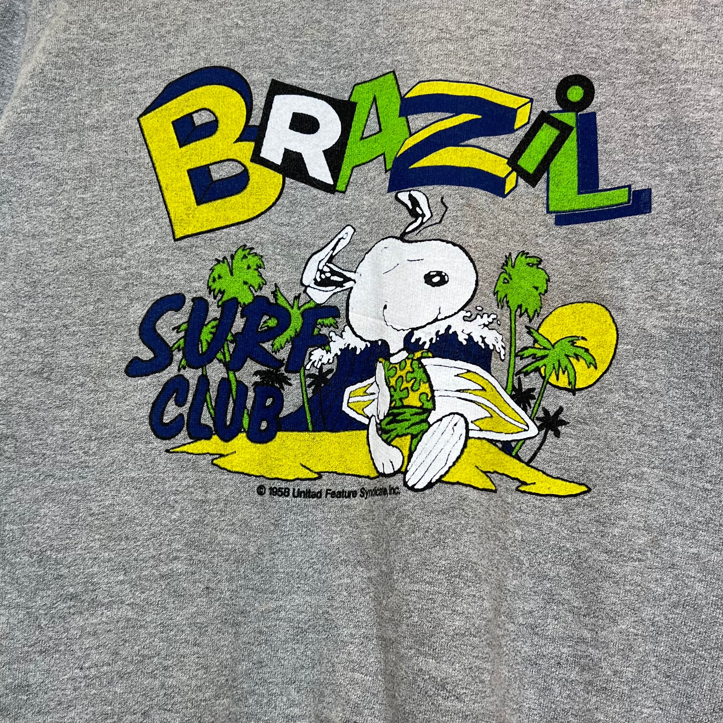 [RARA] 1958 Felpa Grafica Snoopy Vintage [S]