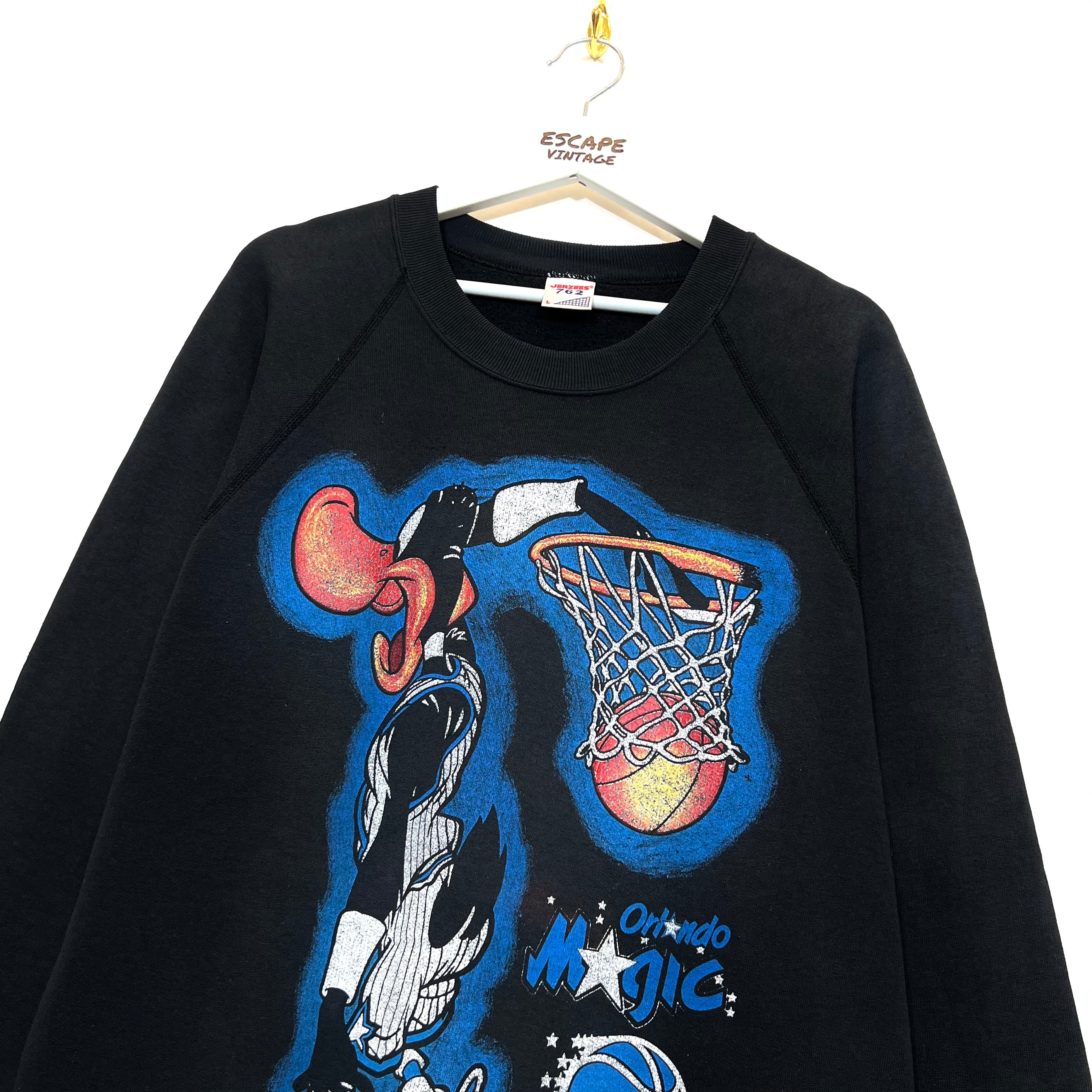 [ULTRA RARA] 90s Felpa NBA Duffy Duck x Orlando Magic Vintage [L]