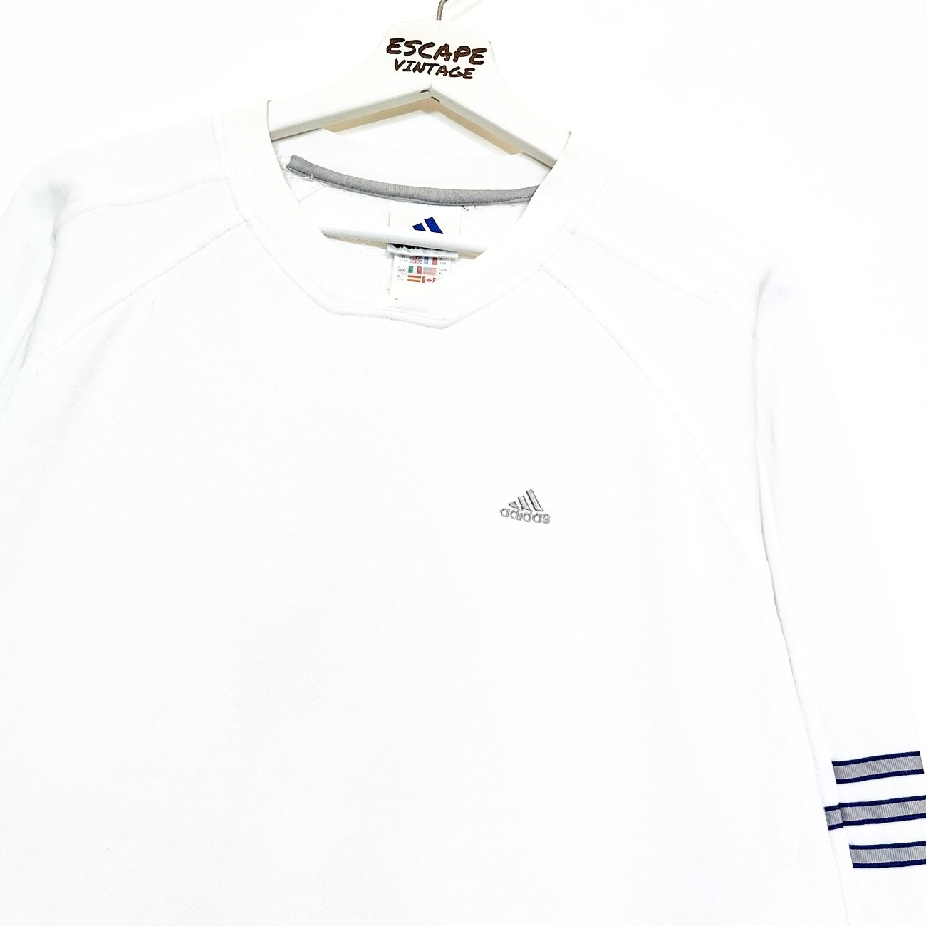 90s Felpa Adidas Vintage [M]