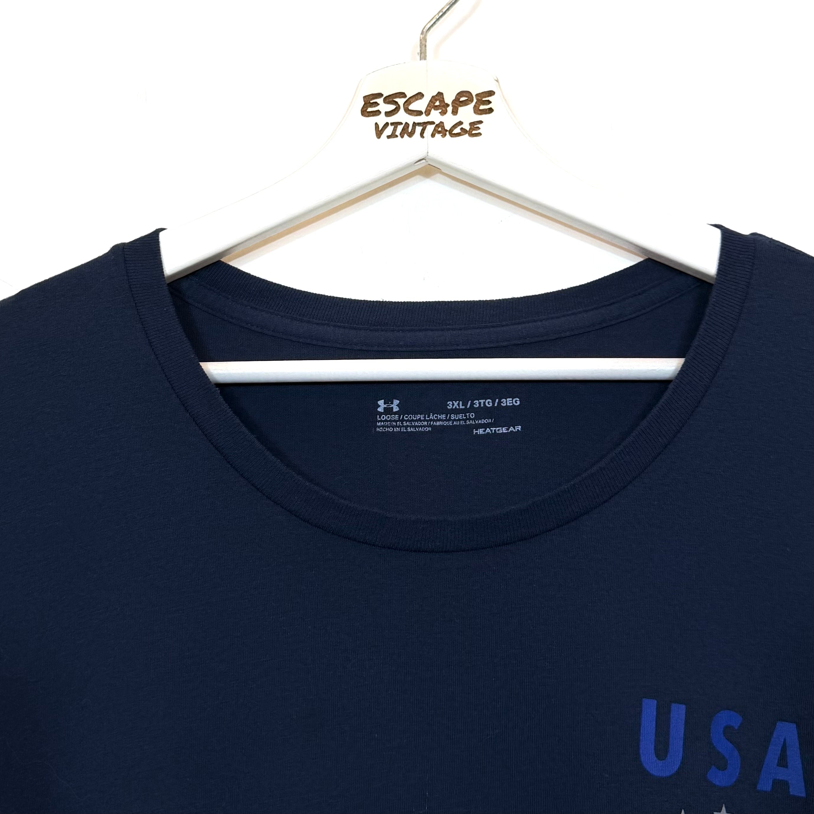 00s T-Shirt Under Armour USA Vintage [3XL]