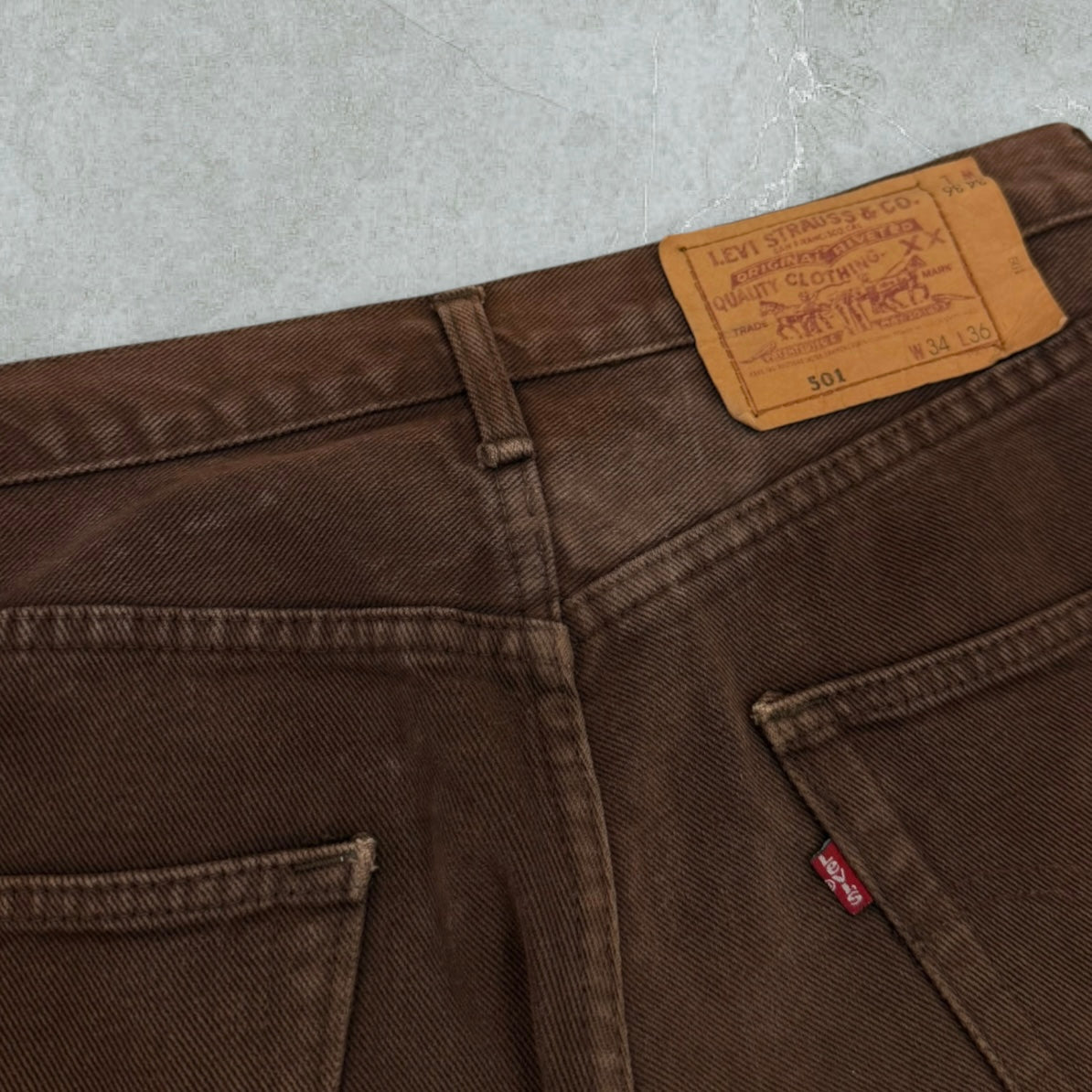Jeans Levis 501 Sun Faded Vintage [48 IT]