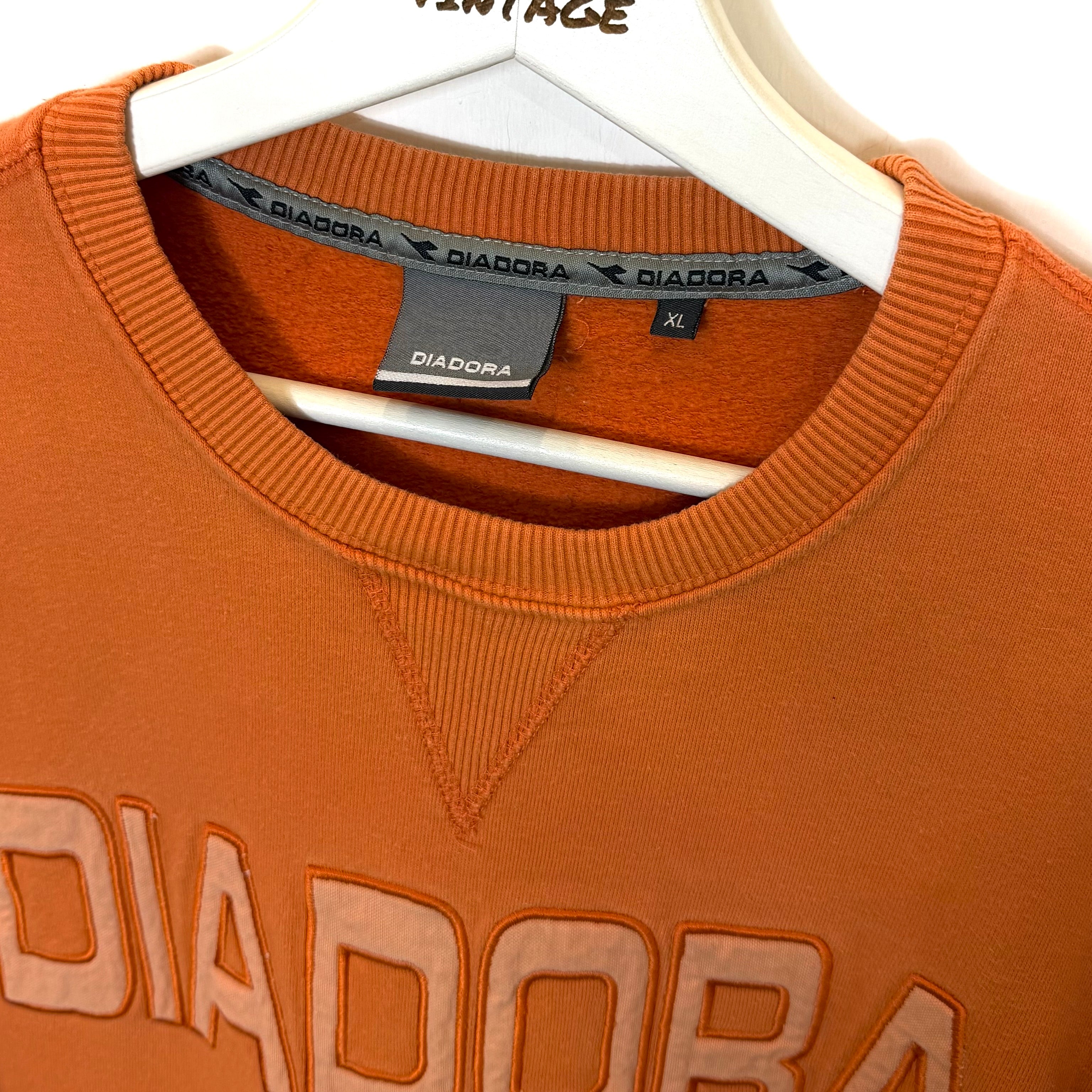 00s Felpa Diadora Vintage [XL]