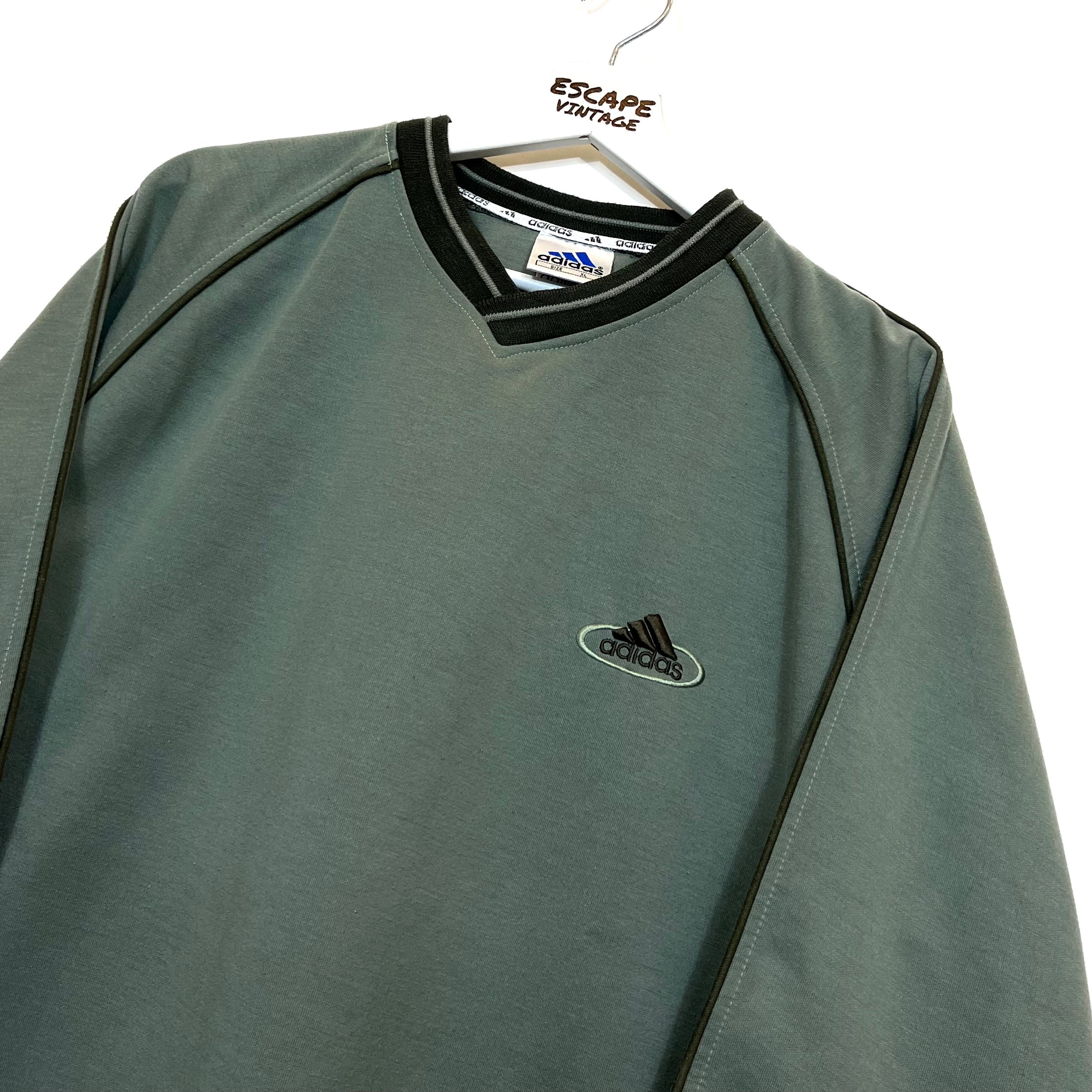 90s Felpa Adidas Vintage [XL]