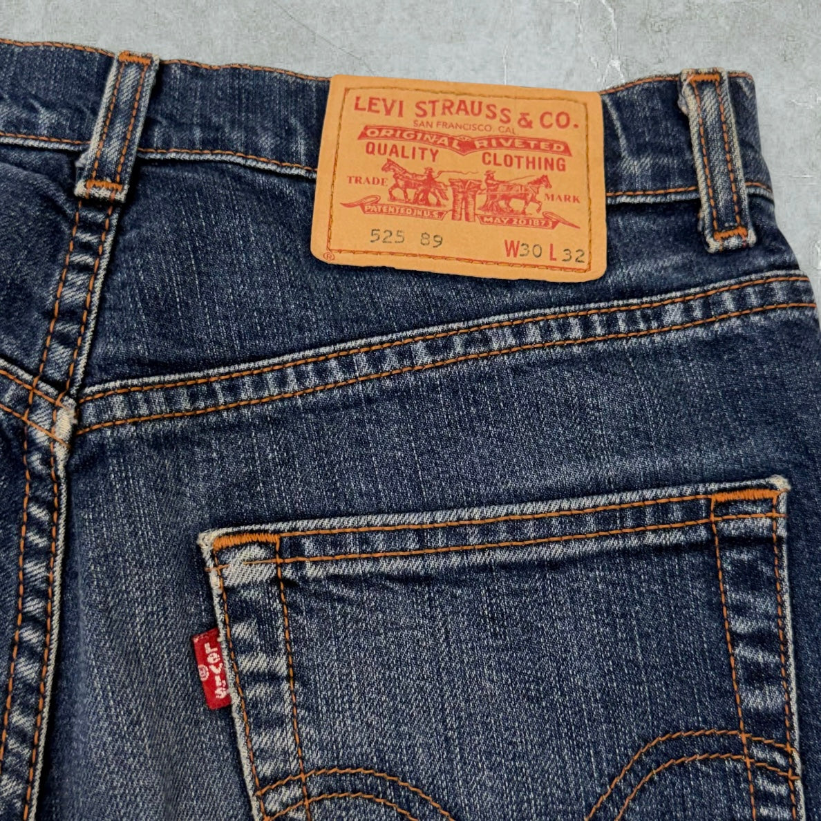 Jeans Levis 525 Patchwork Ultra Baggy Vintage [44 IT]