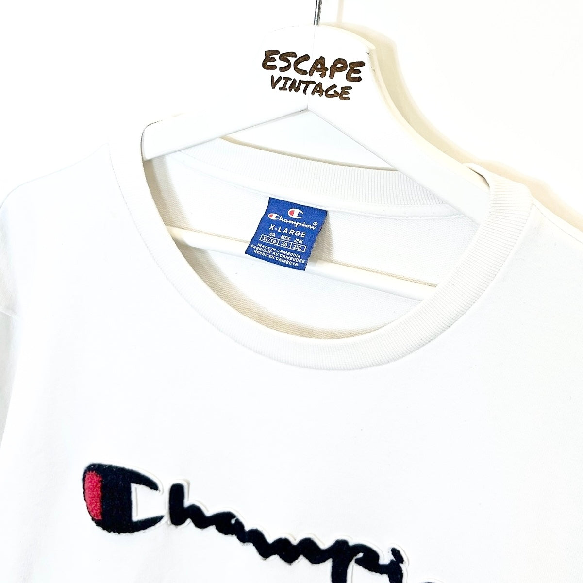 00s Felpa Champion Vintage [L]