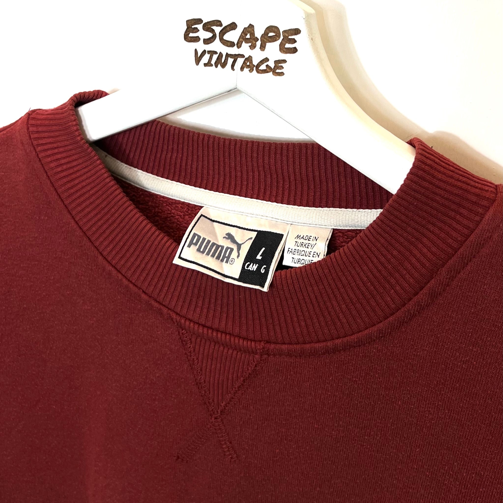 90s Felpa Puma Vintage [XL]