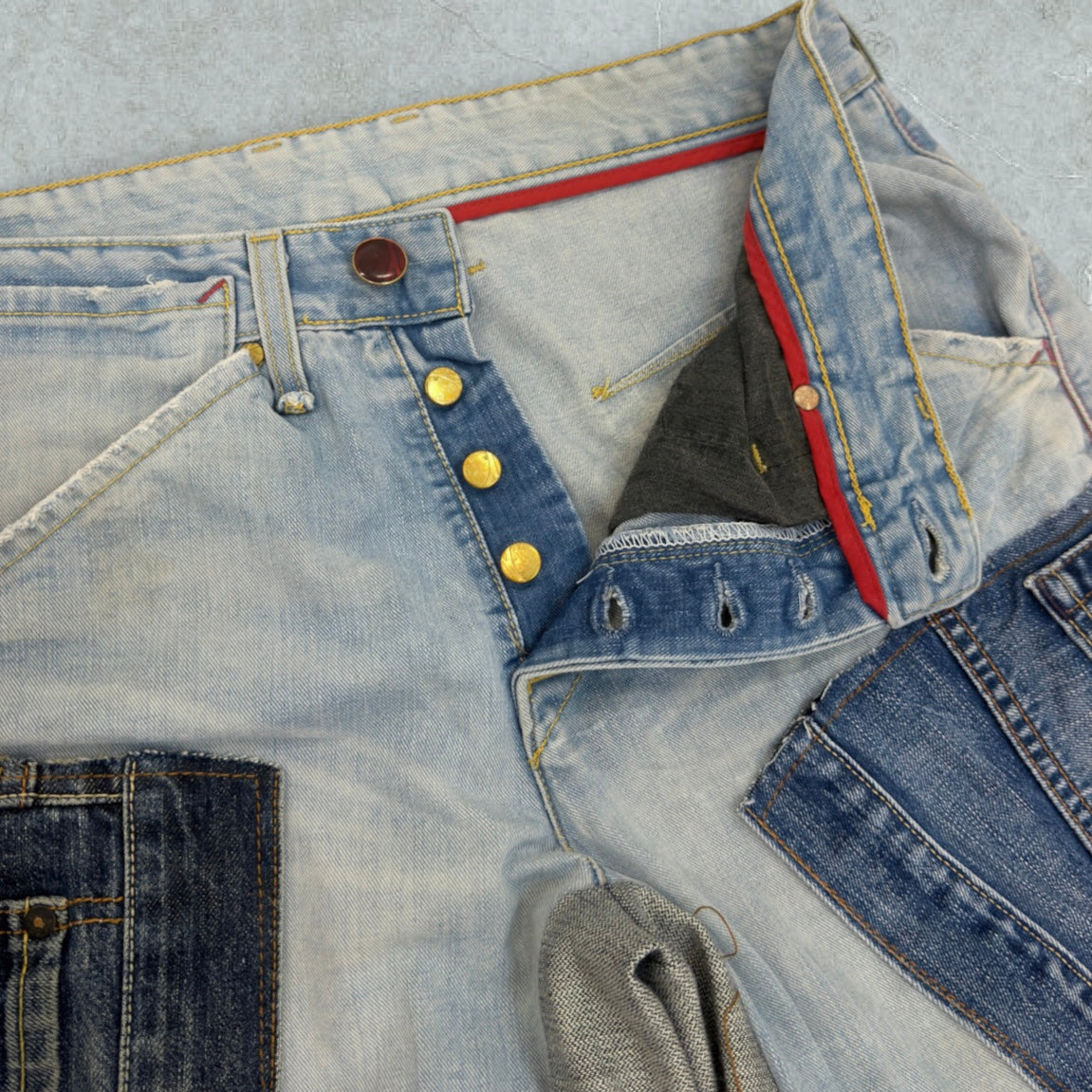 [LIMITED EDITION] Jeans Levis Patchwork Ultra Baggy Vintage [47 IT]