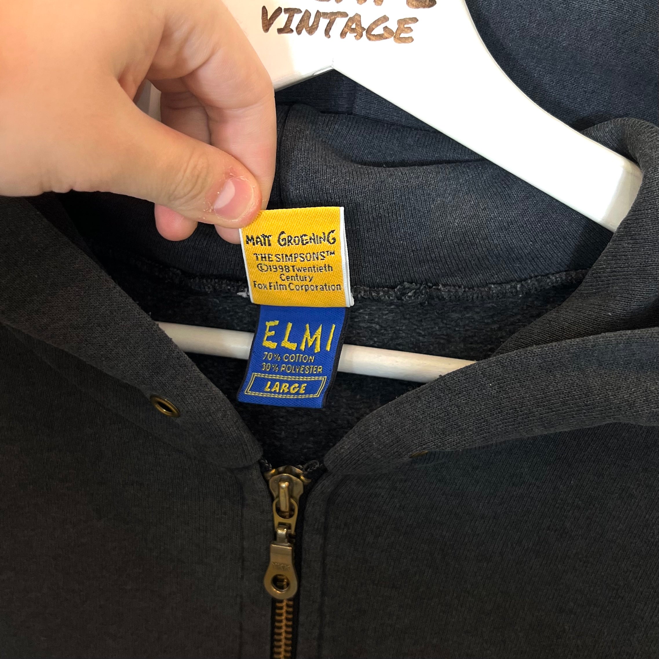 1998 Felpa Grafica The Simpson Vintage [L]