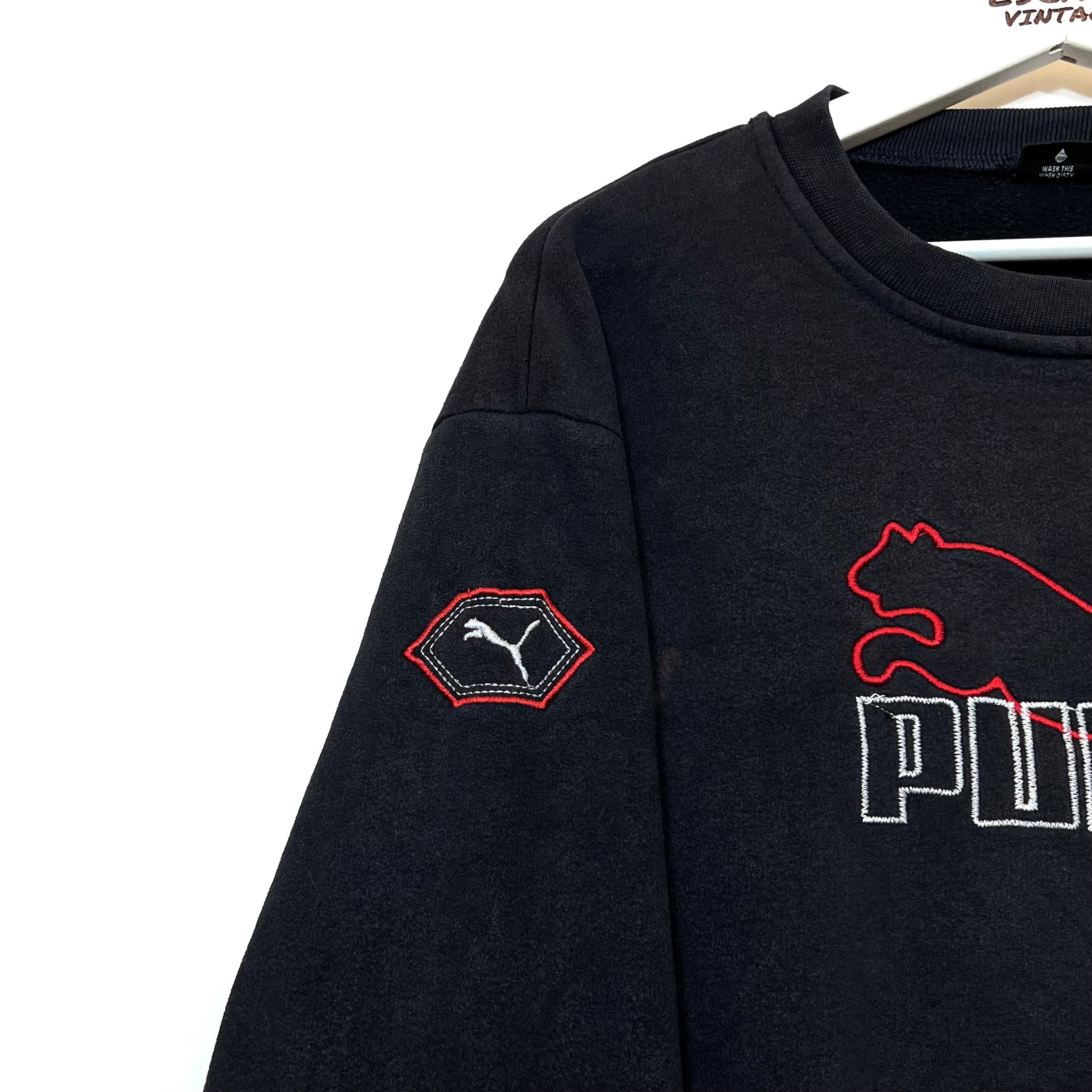 90s Felpa Puma Vintage [L]