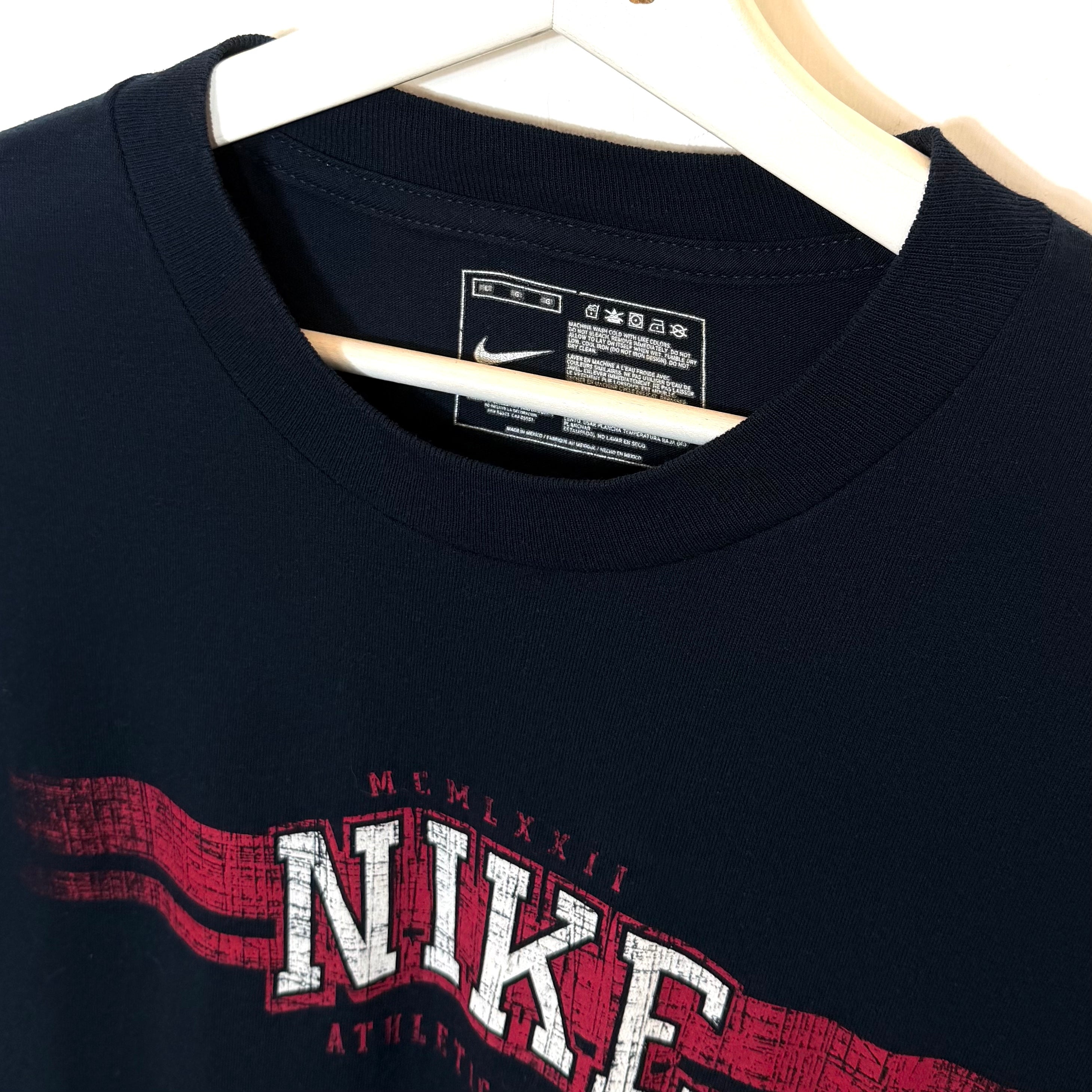 [RARA] 90s T-Shirt Nike Spellout Vintage [L]