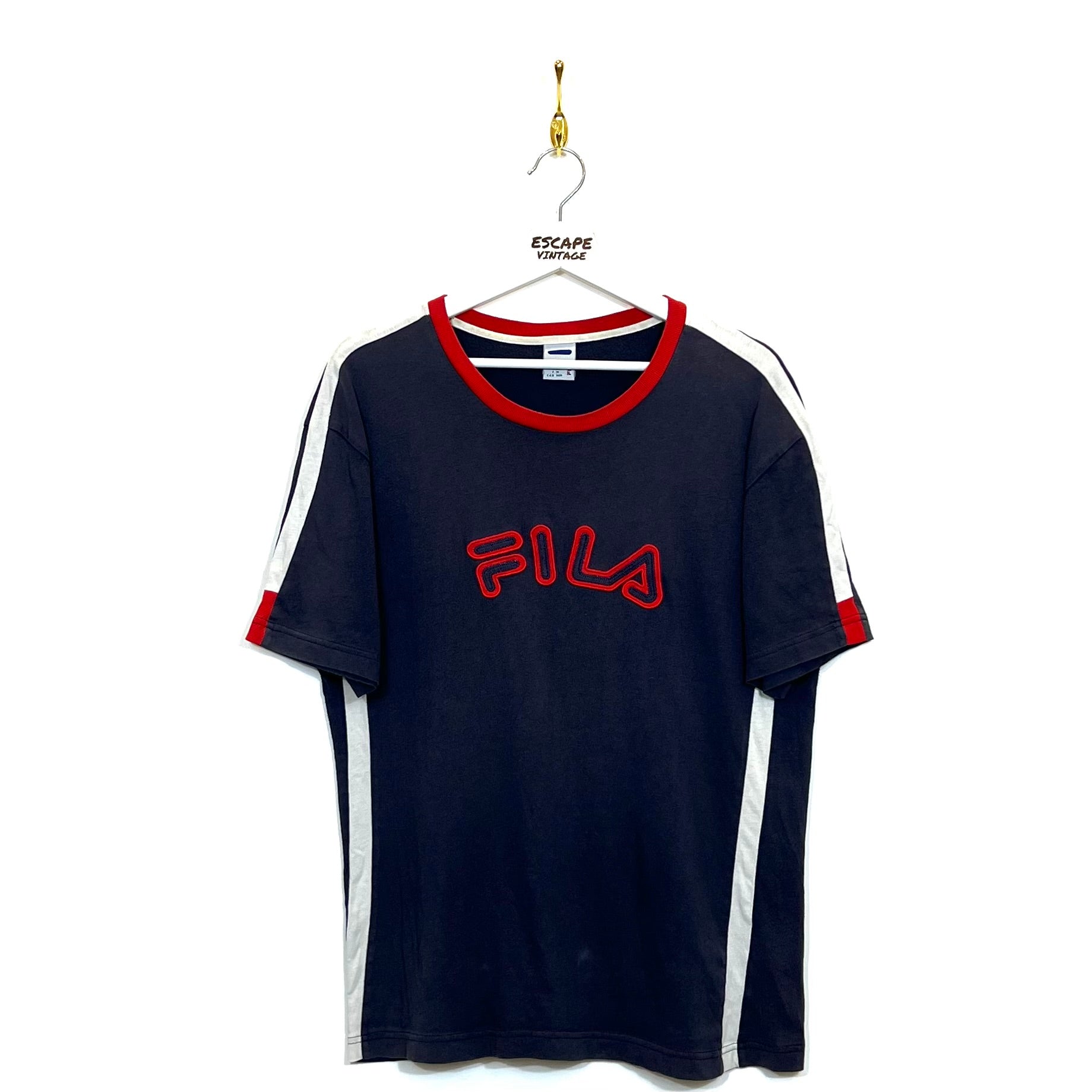 00s T-Shirt Fila Big Logo Vintage [M]
