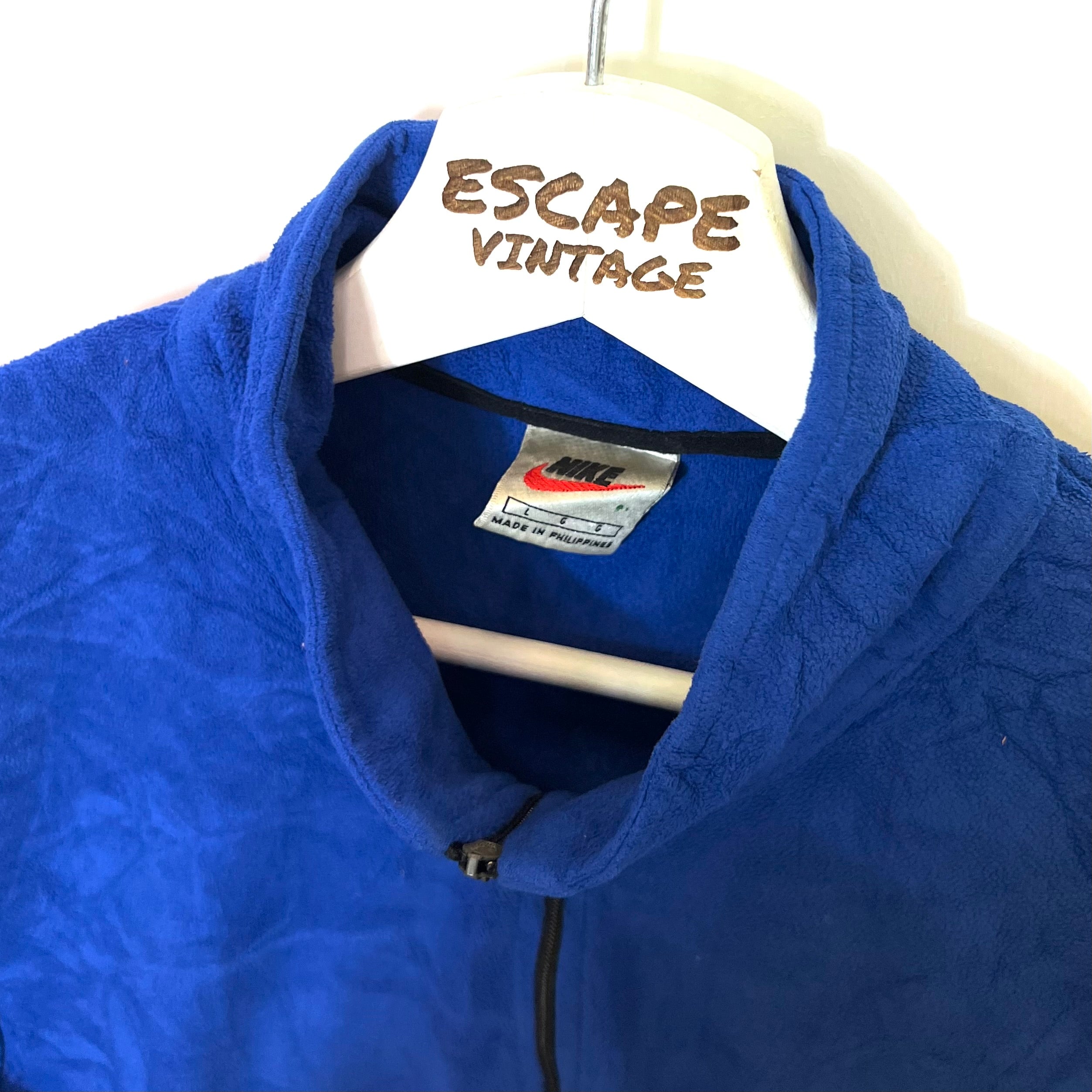 90s Felpa Nike In Pile Vintage [L]