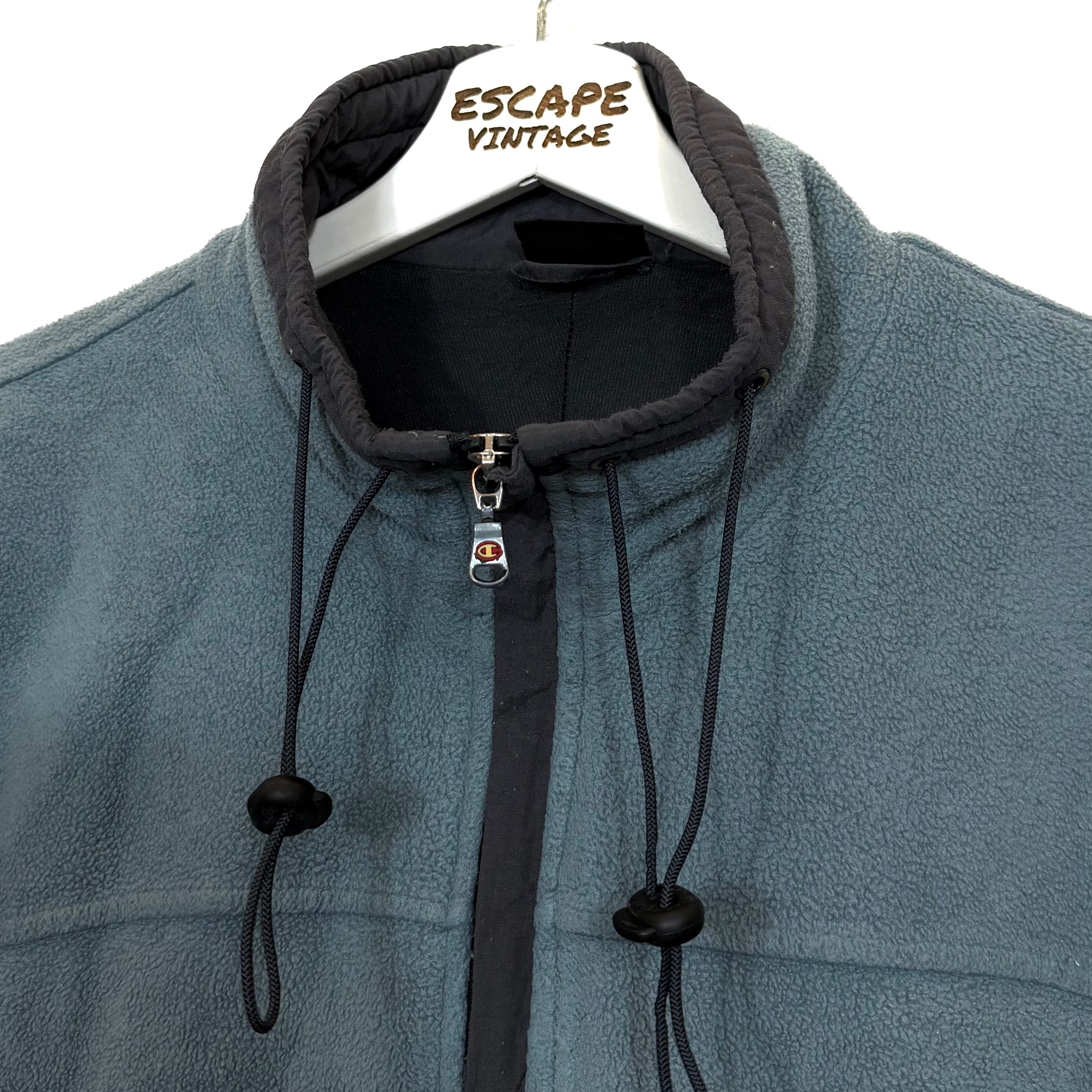 00s Felpa Champion In Pile Vintage [XL]