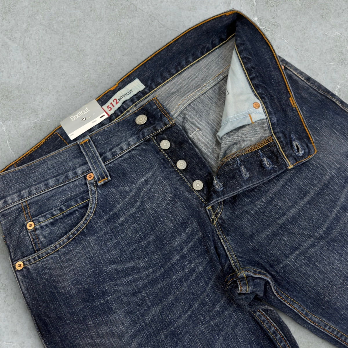 [NUOVO CON CARTELLINO] Jeans Levis 512 Bootcut Vintage [46 IT]