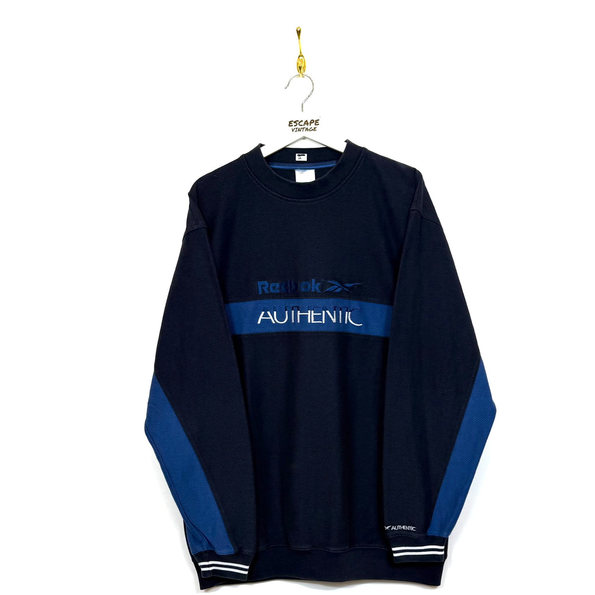 90s Felpa Reebok Vintage [L]