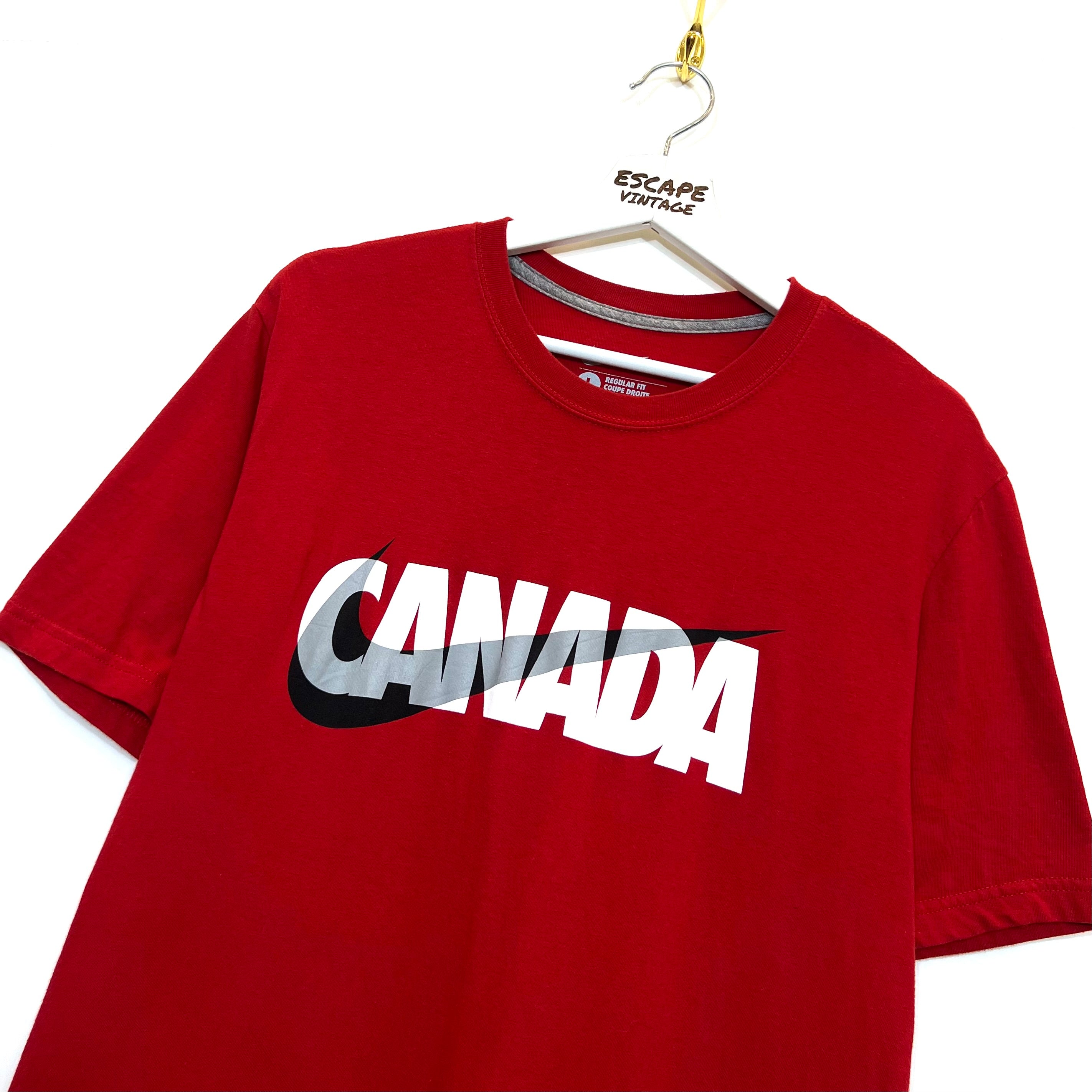 00s T-Shirt Nike Canada Vintage [L]