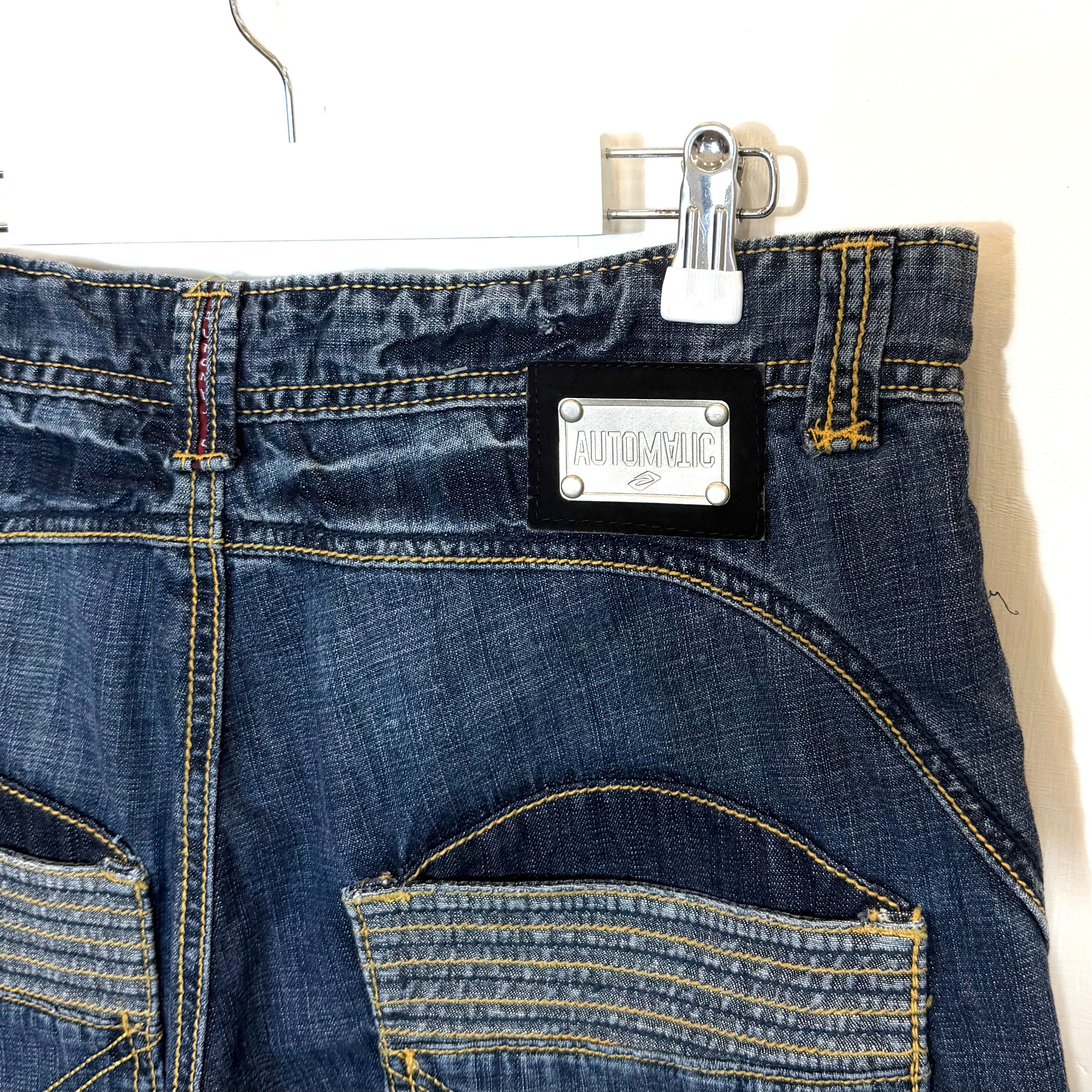 00s Jorts Baggy Hip Hop Vintage [48 IT]