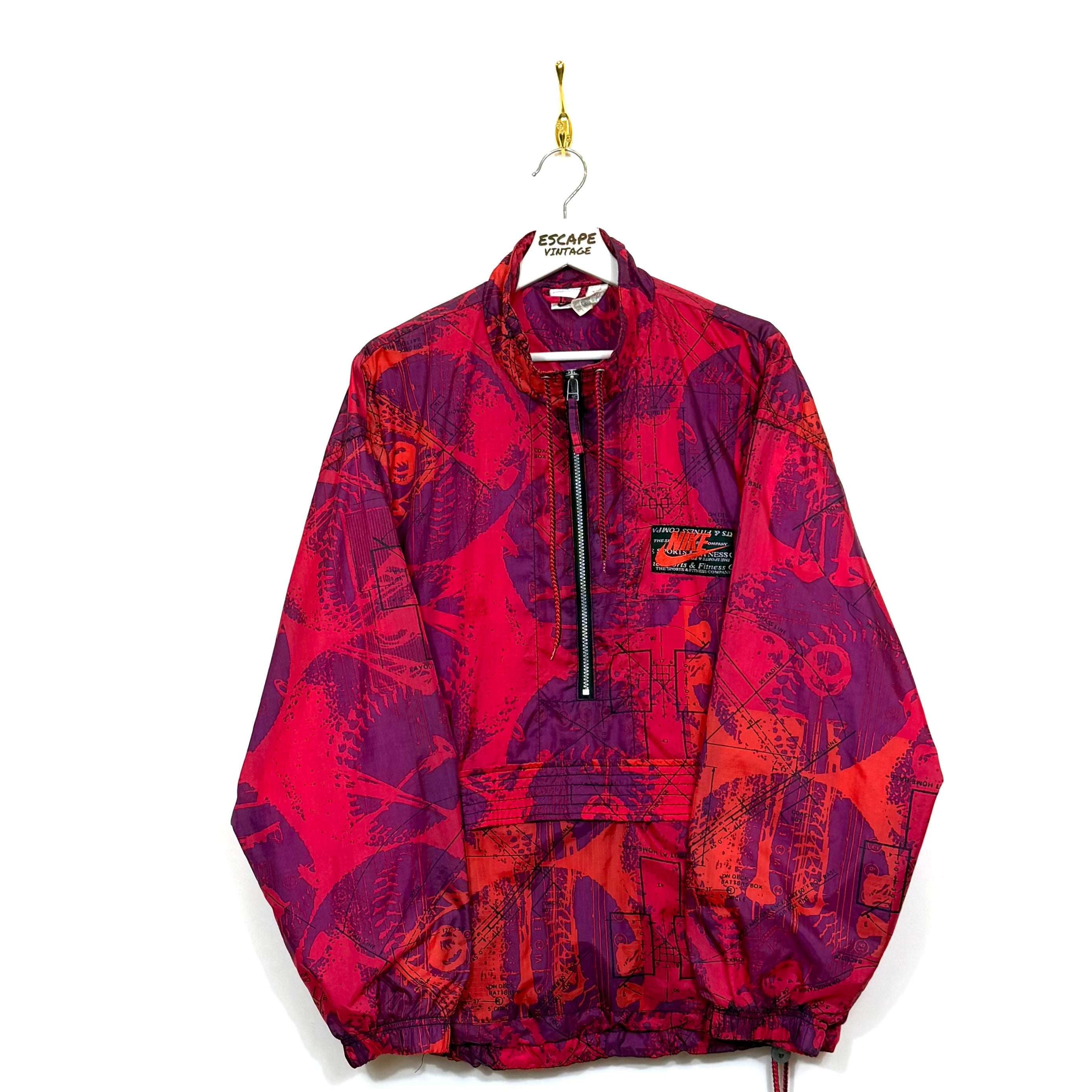 [RARA] 90s Giacca Nike Antivento Vintage [L]