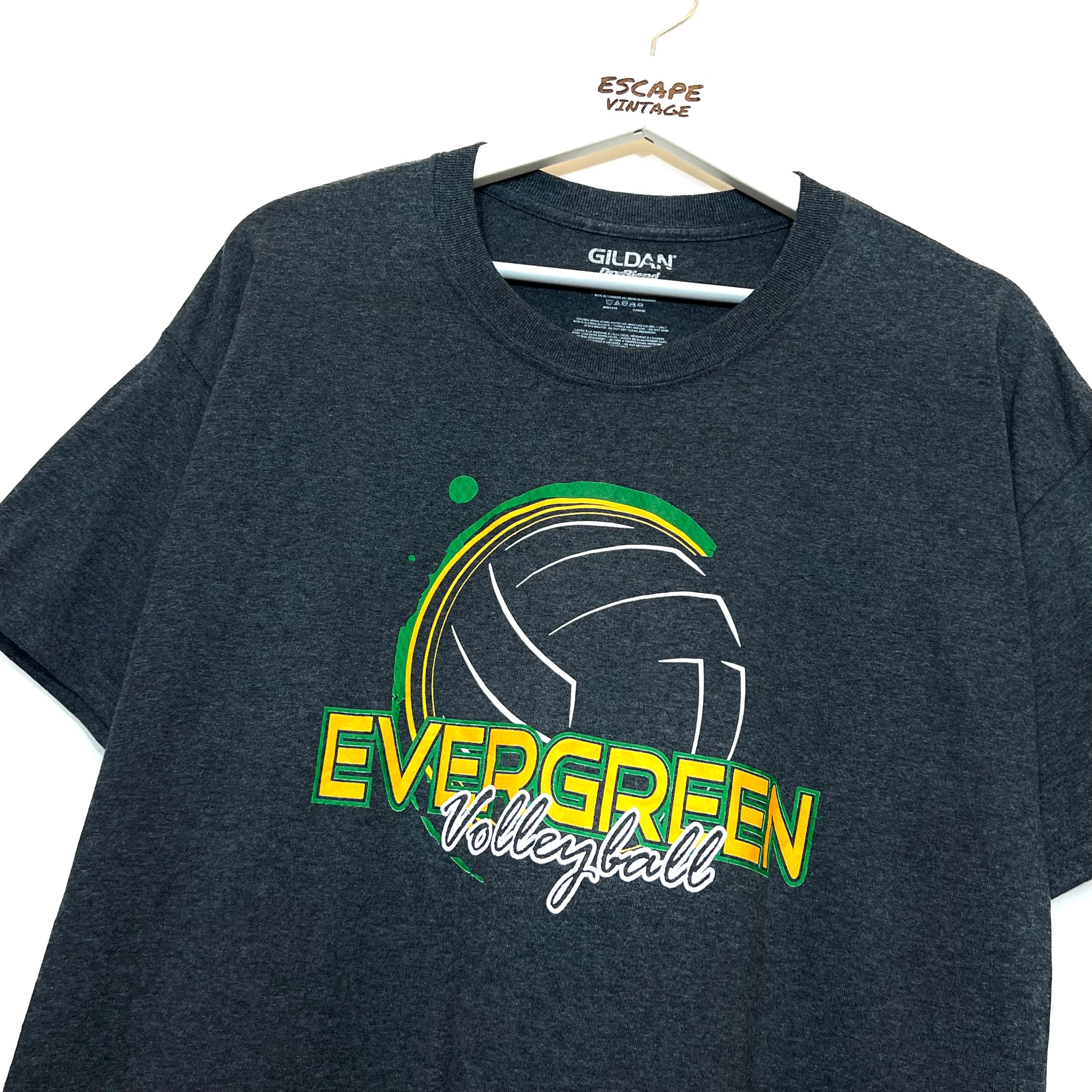 T-Shirt Gildan Volleyball Vintage [L]