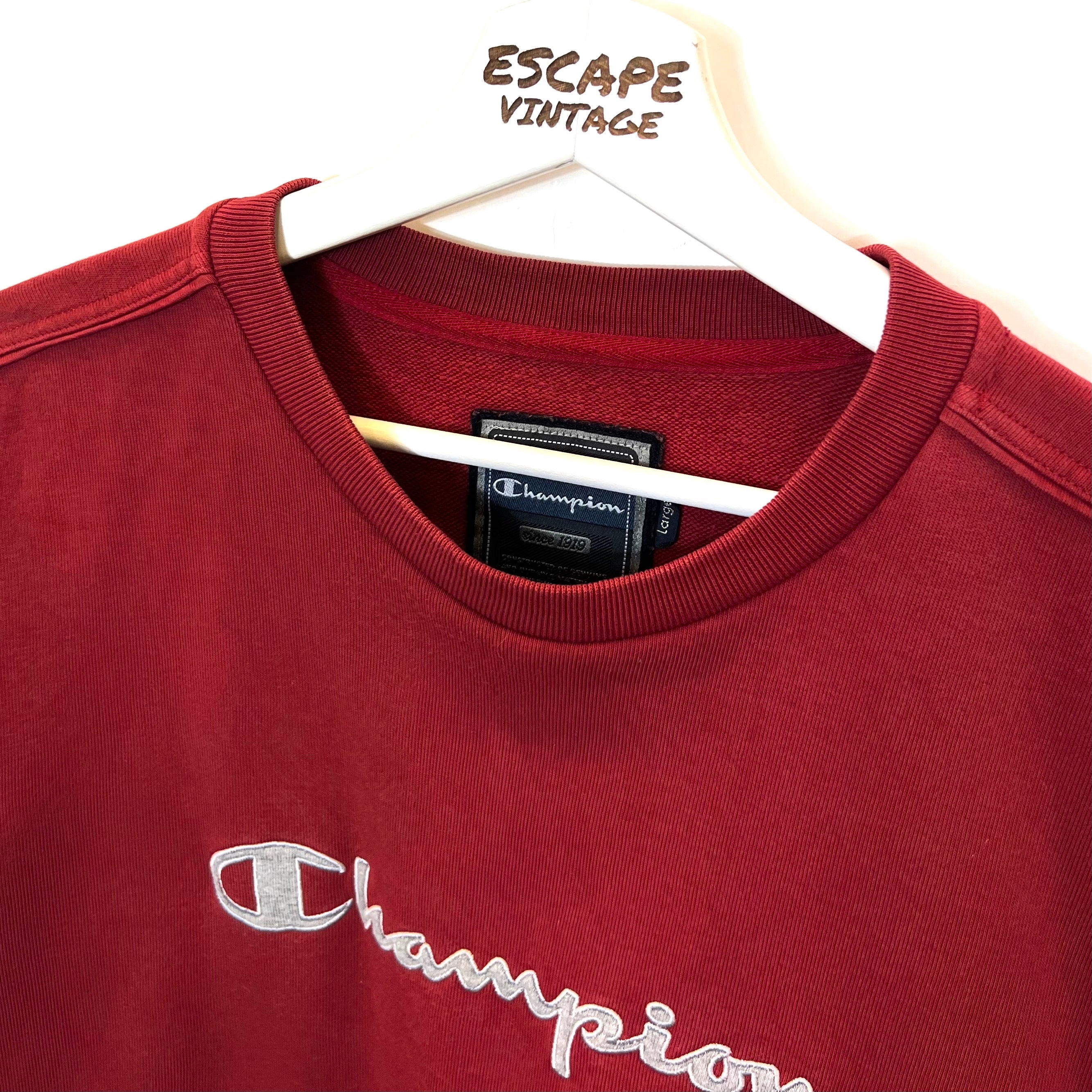00s Felpa Champion Vintage [L]