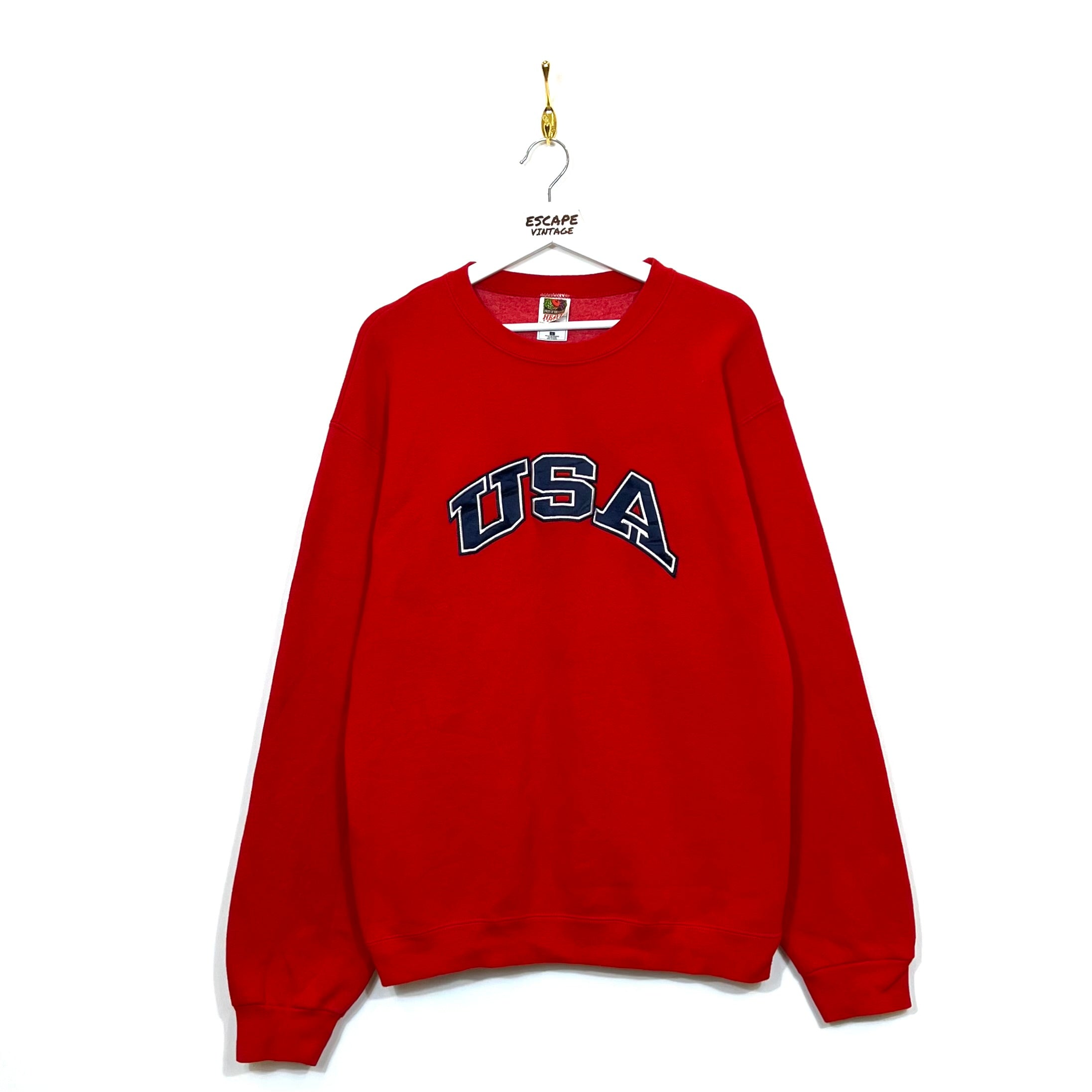 90s Felpa Fruit Of The Loom Vintage [L]