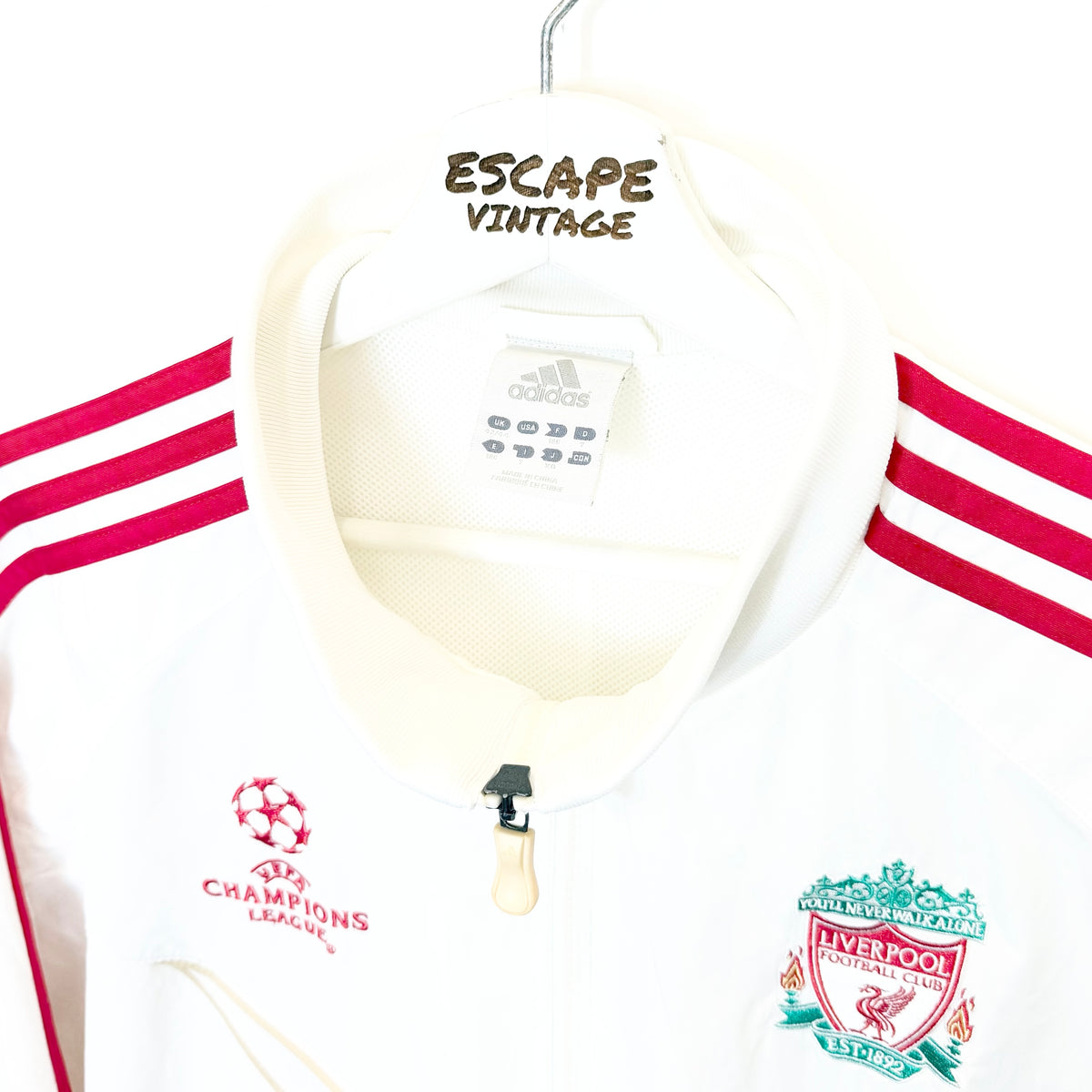 00s Felpa Calcio Adidas x Liverpool FC Vintage [L]