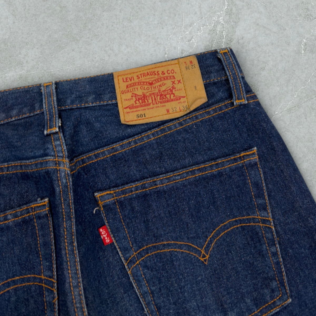 Jeans Levis 501 Con Cimosa Vintage [46 IT]