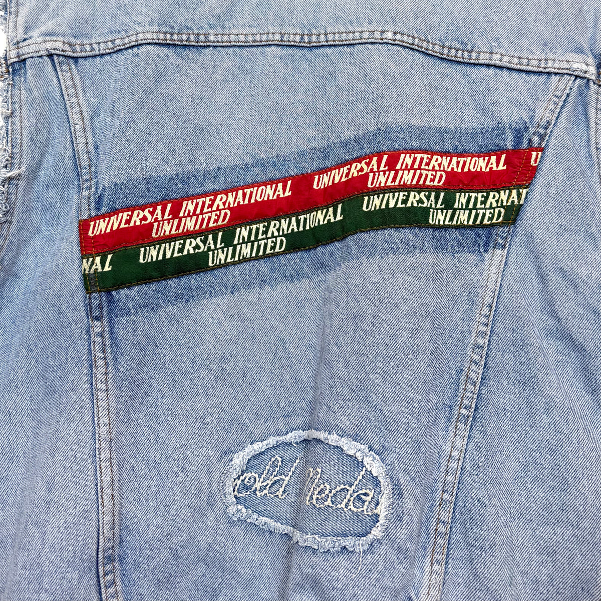 Y2K Gilet In Denim Hip Hop Vintage [M]