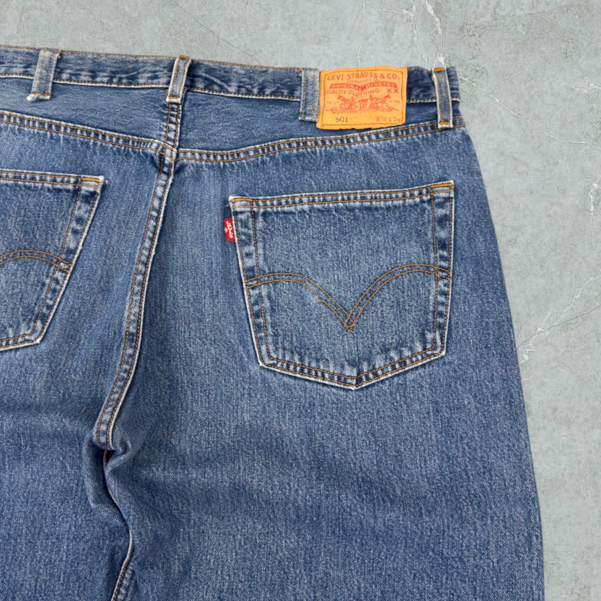 Jeans Levis 501 Con Cimosa Vintage [52 IT]
