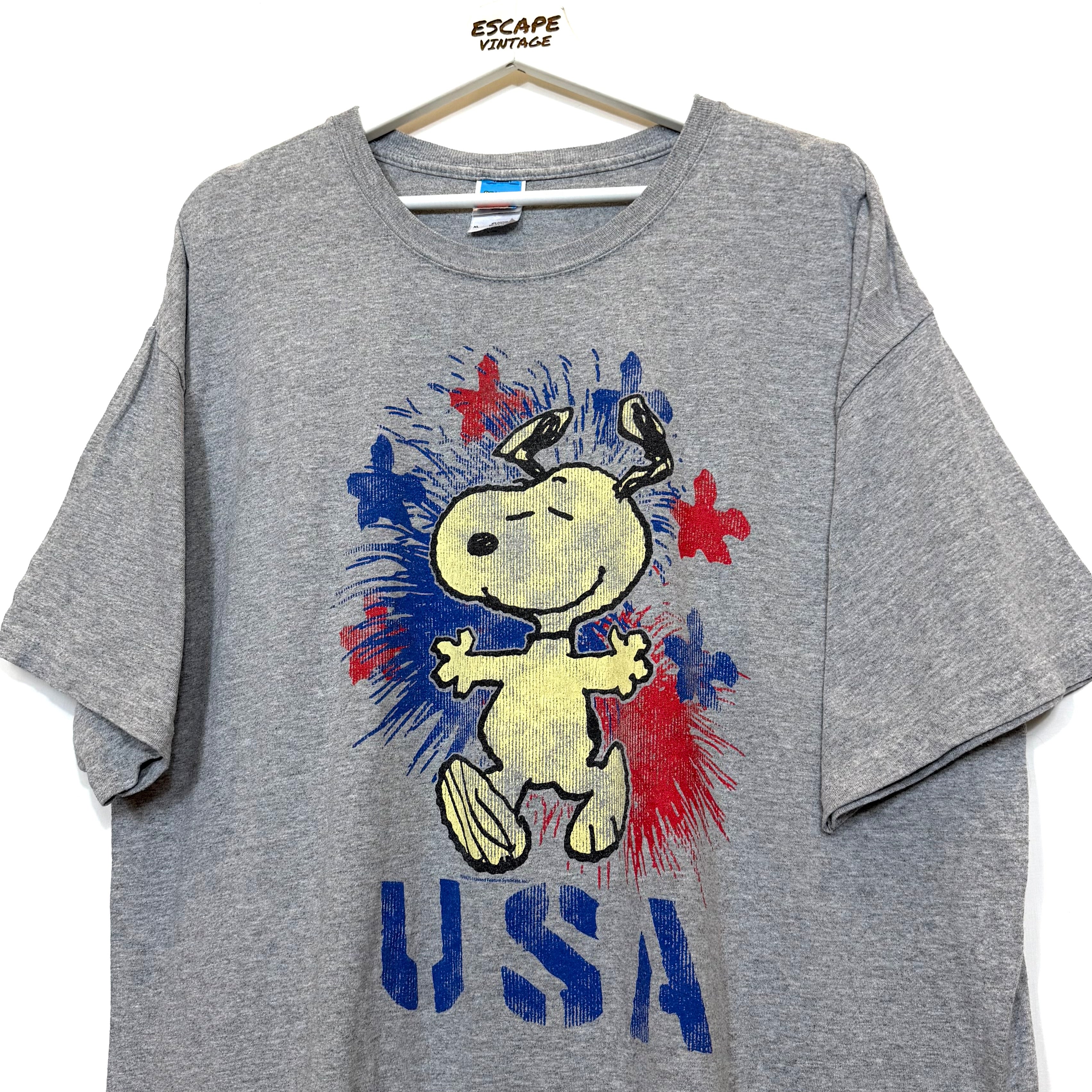 T-Shirt Gildan Grafica Peanuts Vintage [XL]