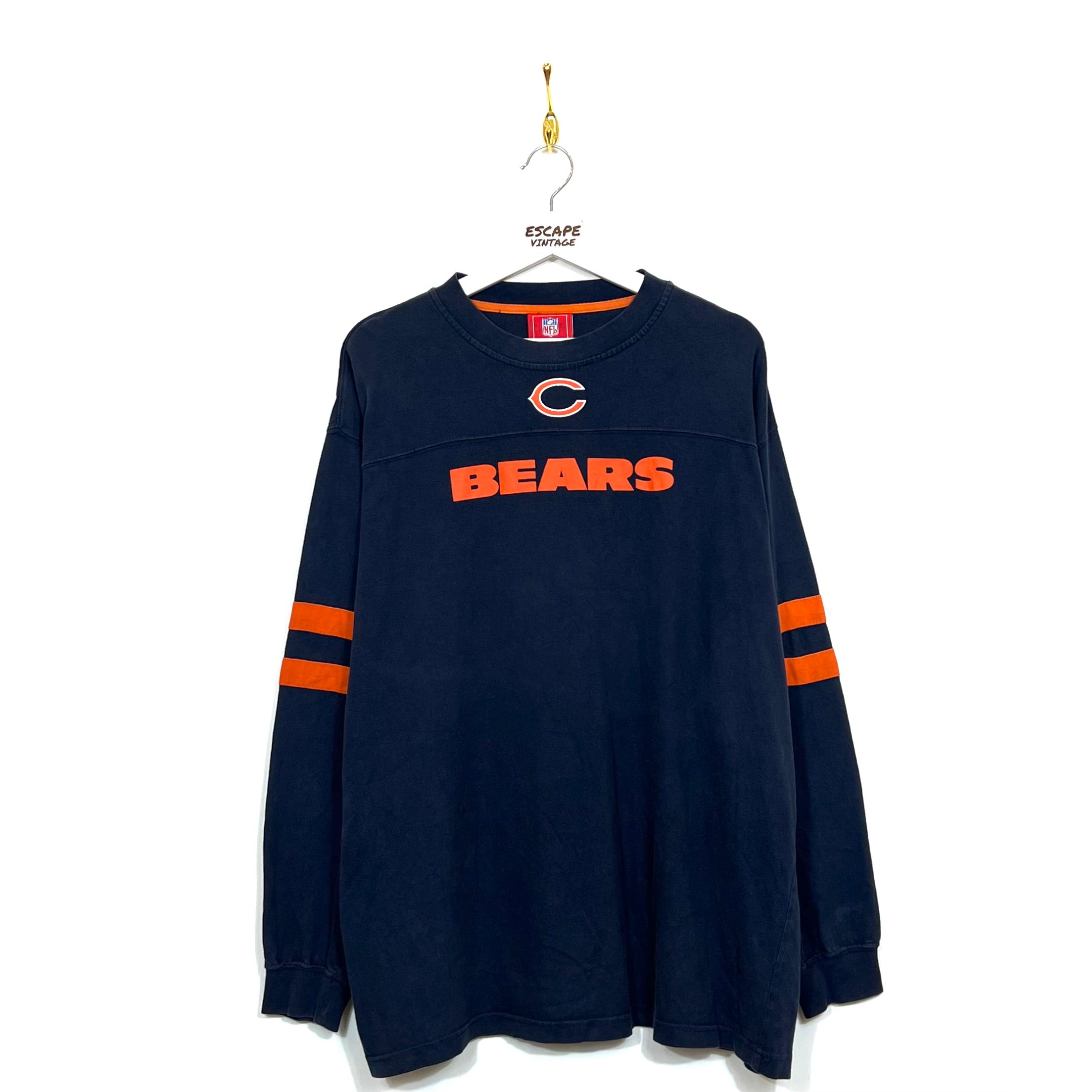 T-Shirt NFL Bears Maniche Lunghe Vintage [XL]