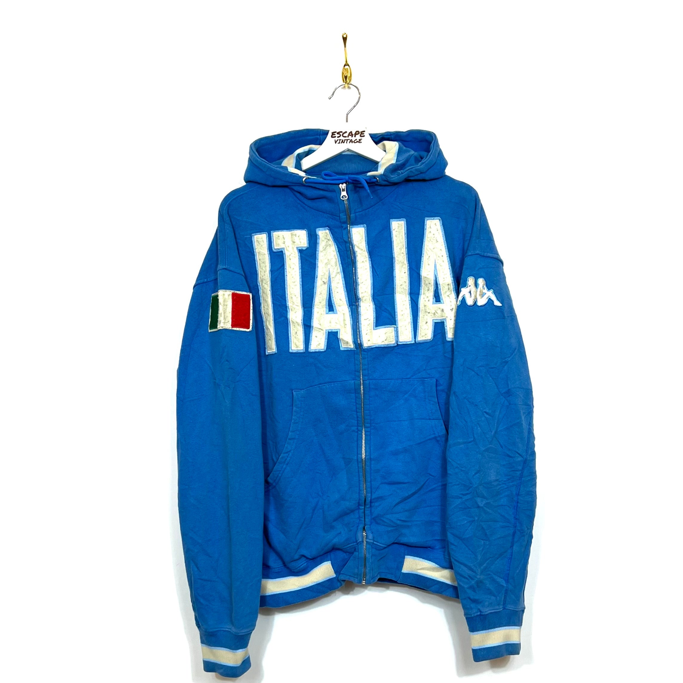 [RARA] 90s Felpa Kappa x Italia Vintage [XL]