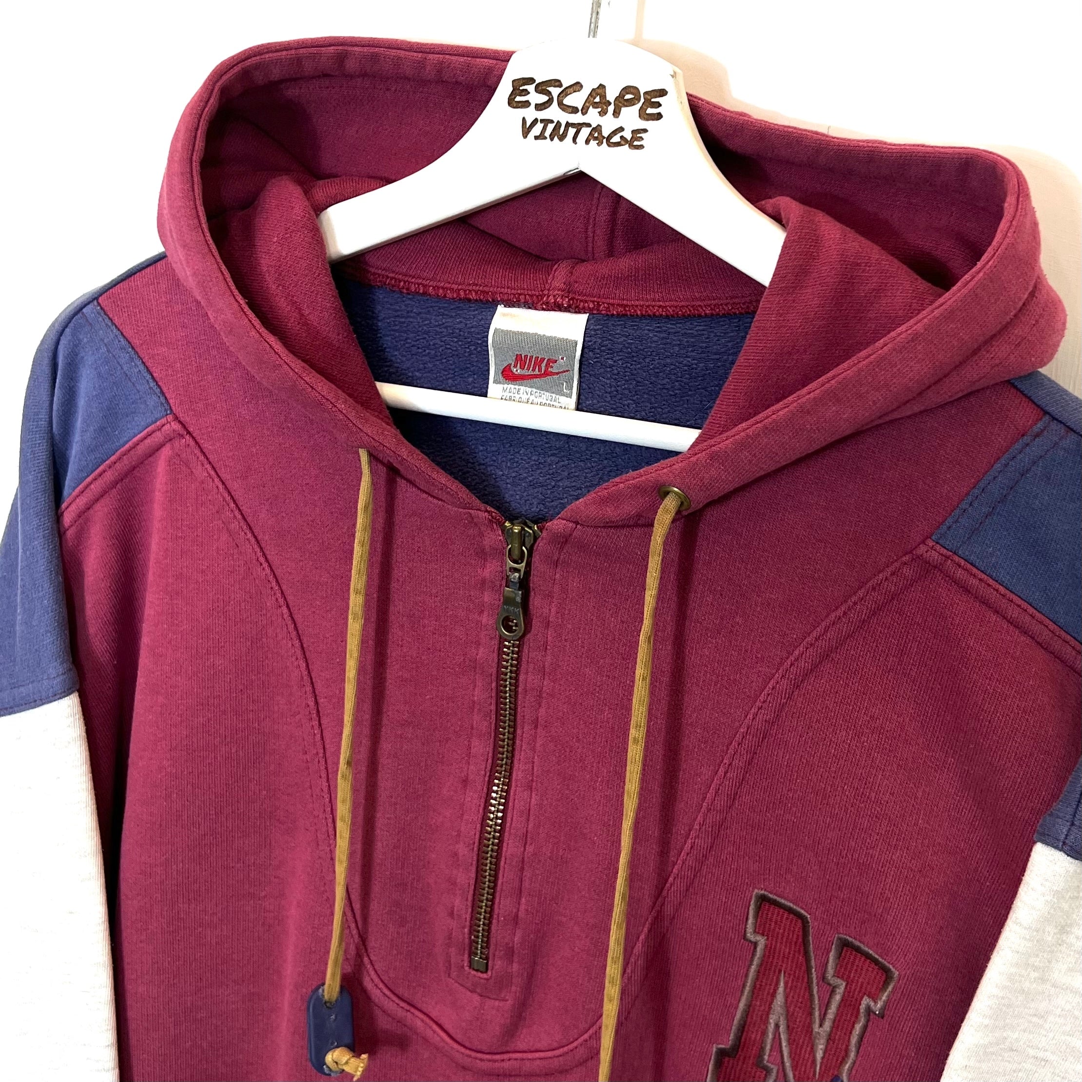 [ULTRA RARA] 90s Felpa Nike Spellout Vintage [L]