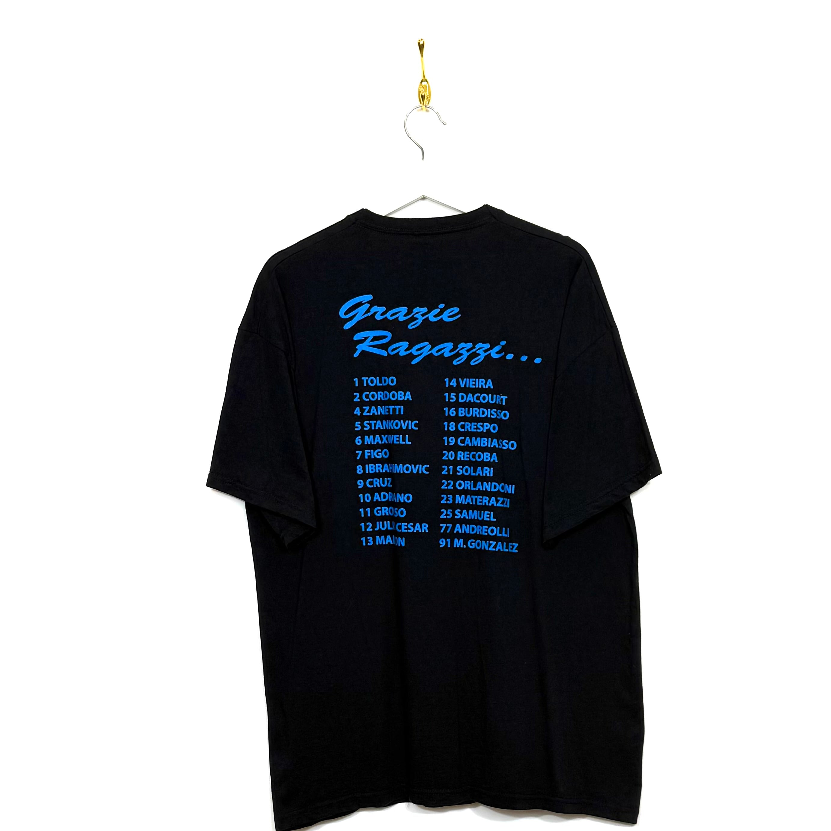 00s T-Shirt Grafica Italia Vintage [XL]