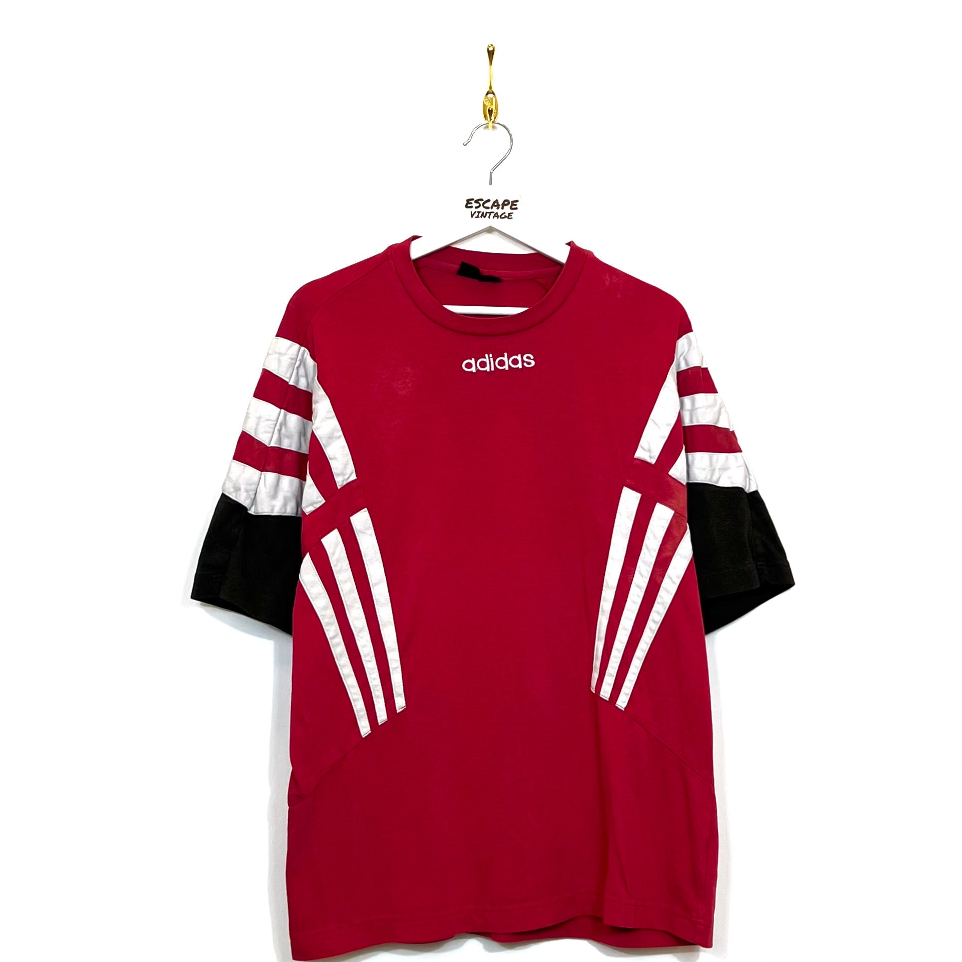 90s T-Shirt Adidas Vintage [L]