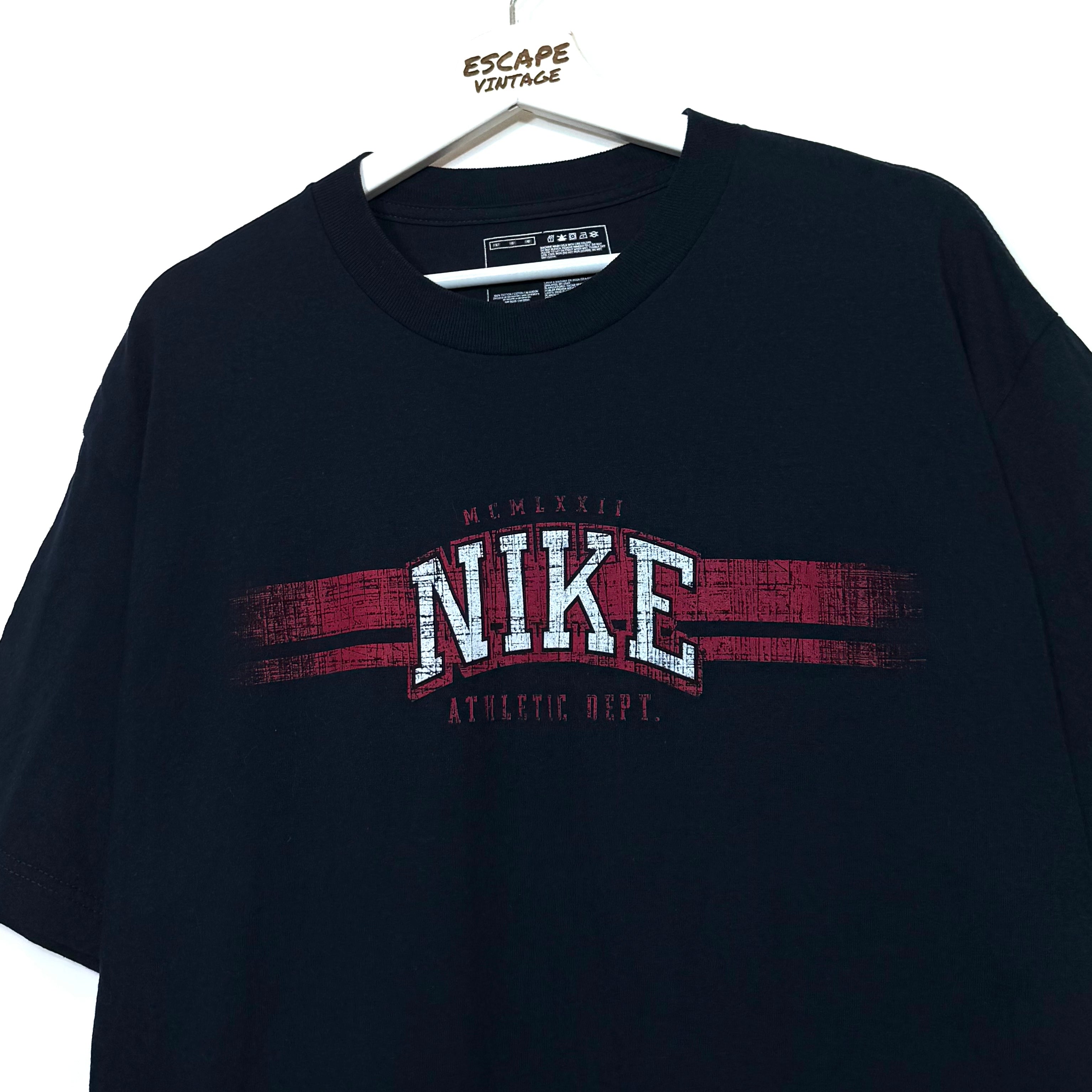 [RARA] 90s T-Shirt Nike Spellout Vintage [L]