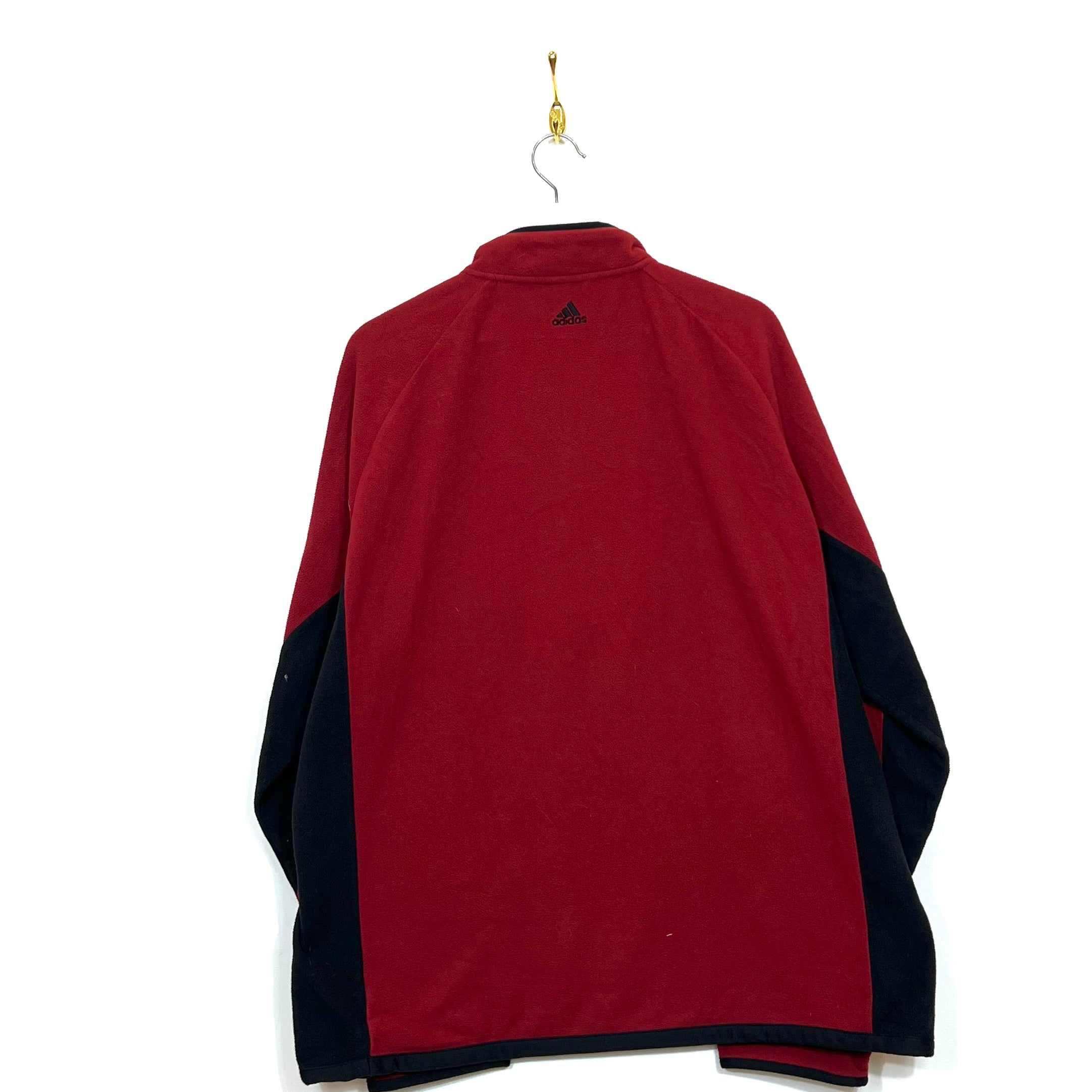 00s Felpa Adidas In Pile Vintage [XL]