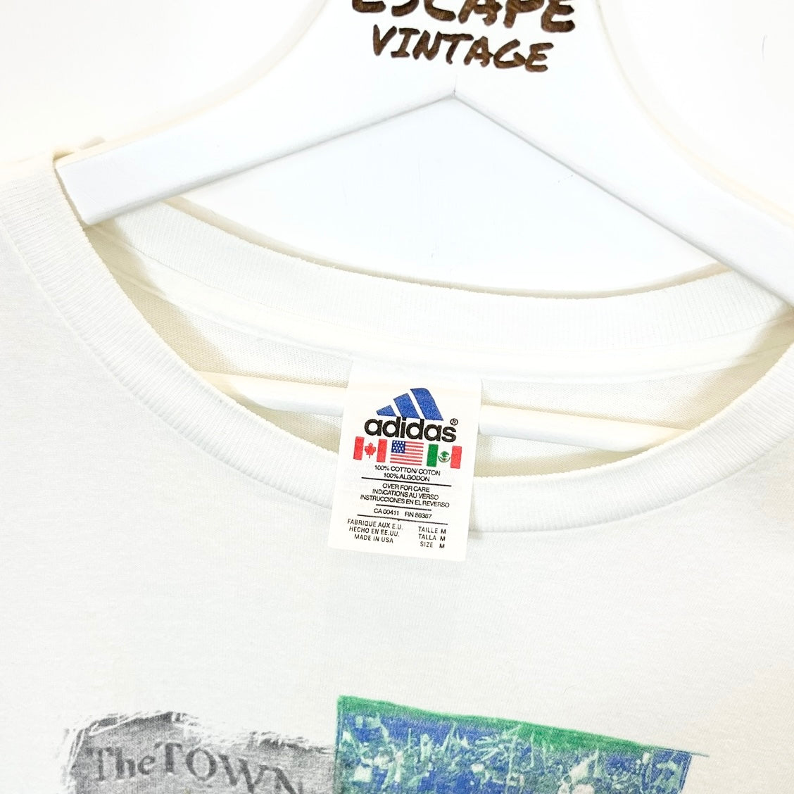 [RARA] 90s T-Shirt Adidas Equipment Vintage [L]